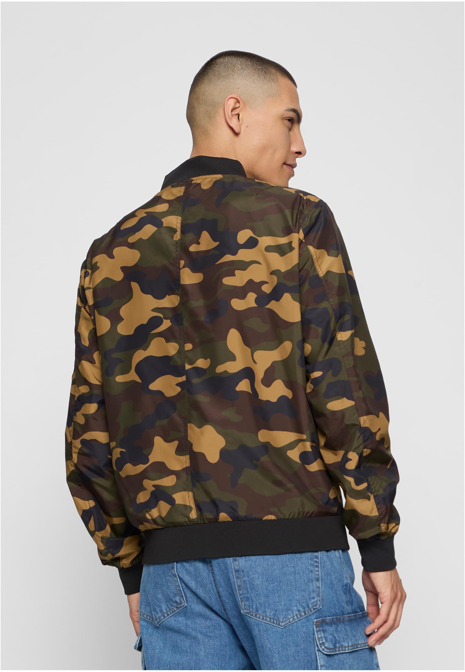 Light Camo Bomber Jacket | woodcamo