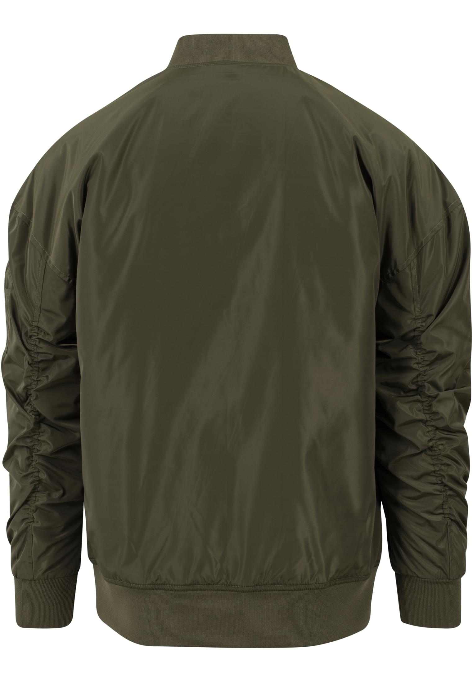 Oversized Bomber Jacket | dark olive