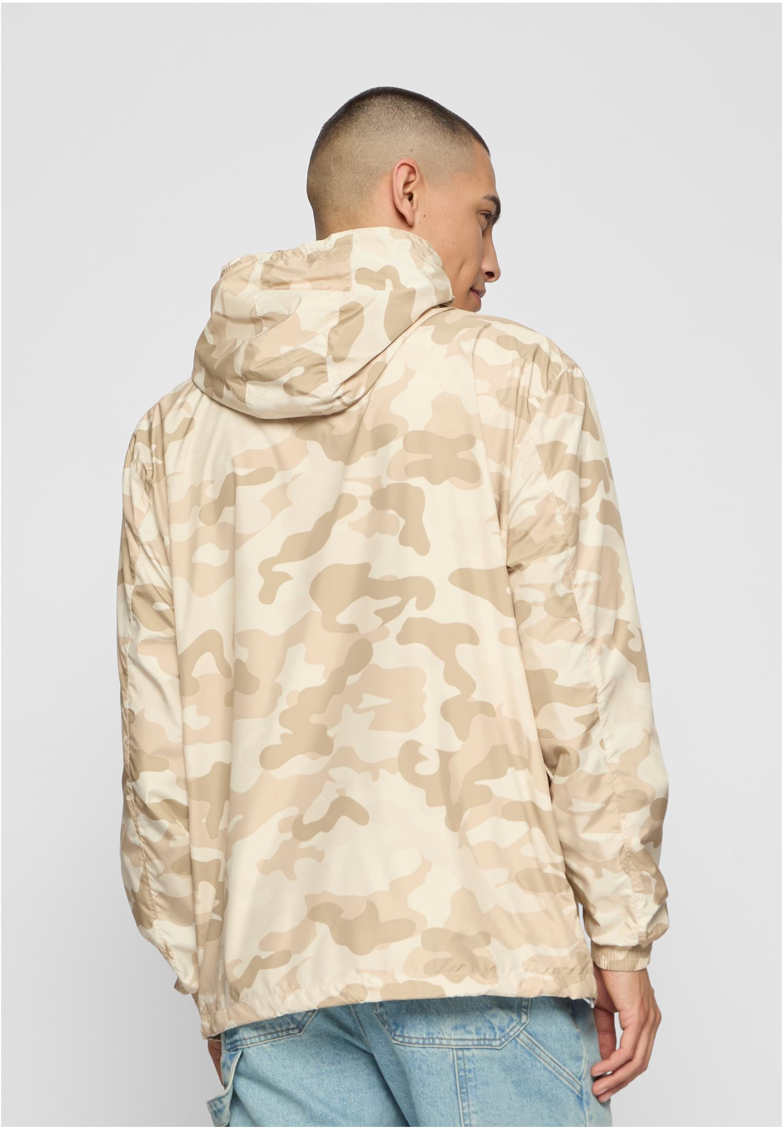 Camo Pull Over Windbreaker | sandcamo