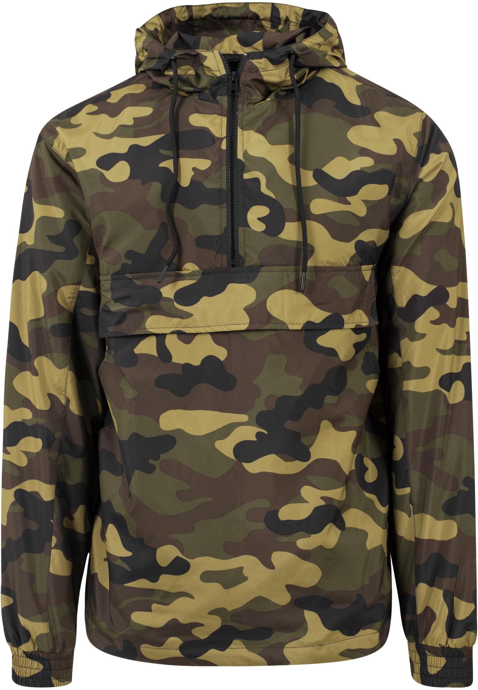 Camo Pull Over Windbreaker | woodcamo