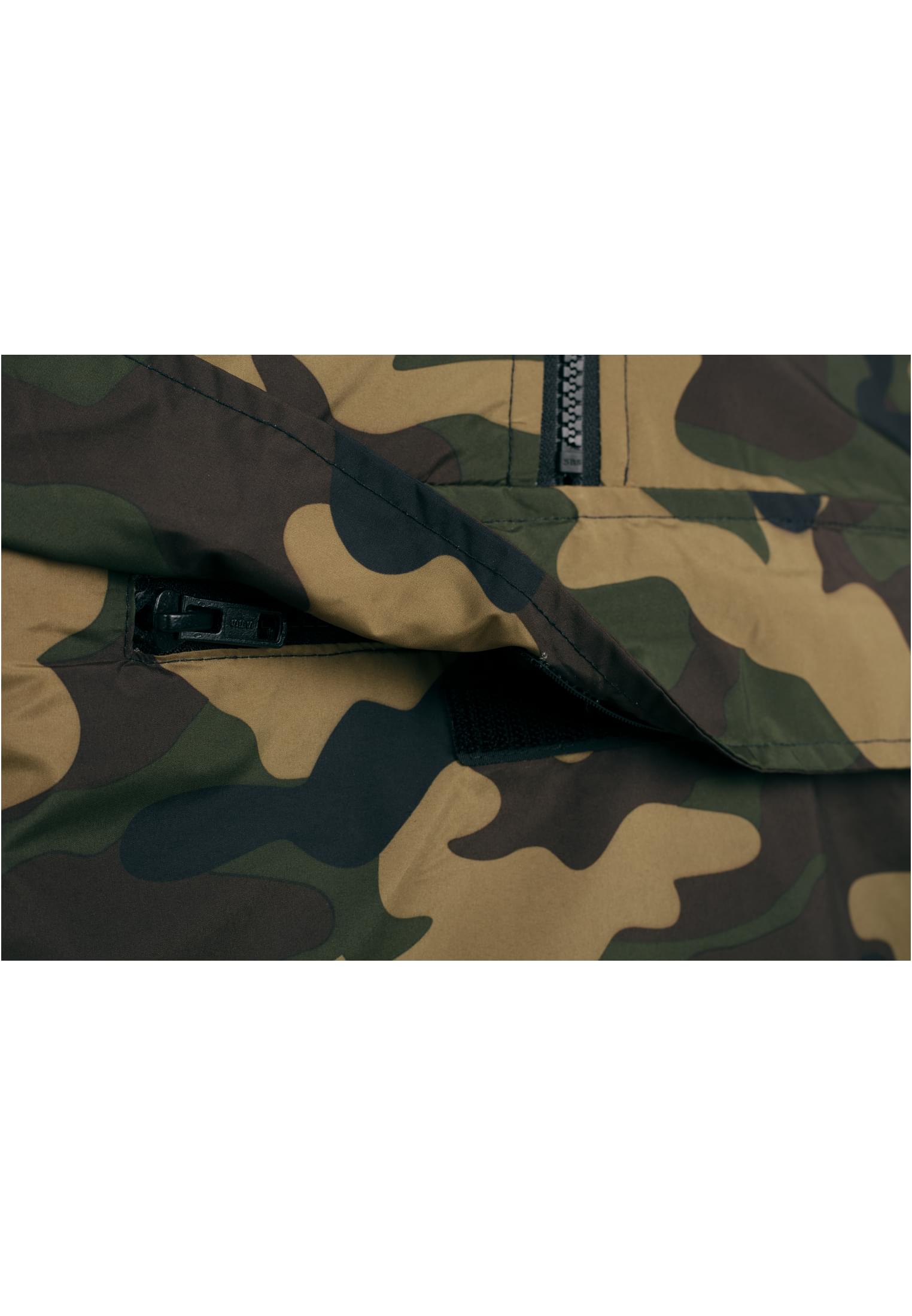 Camo Pull Over Windbreaker | woodcamo