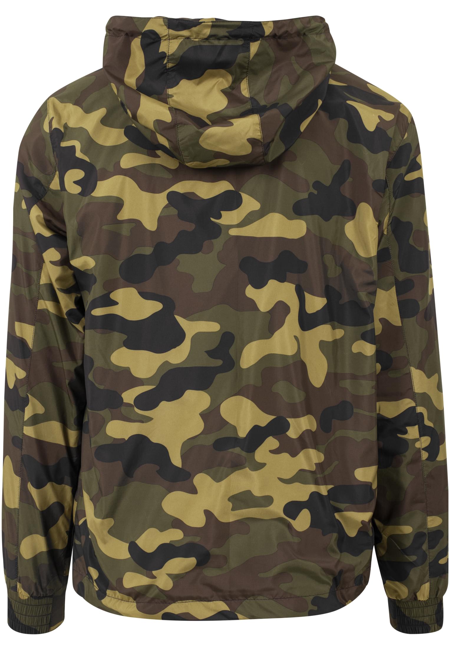 Camo Pull Over Windbreaker | woodcamo