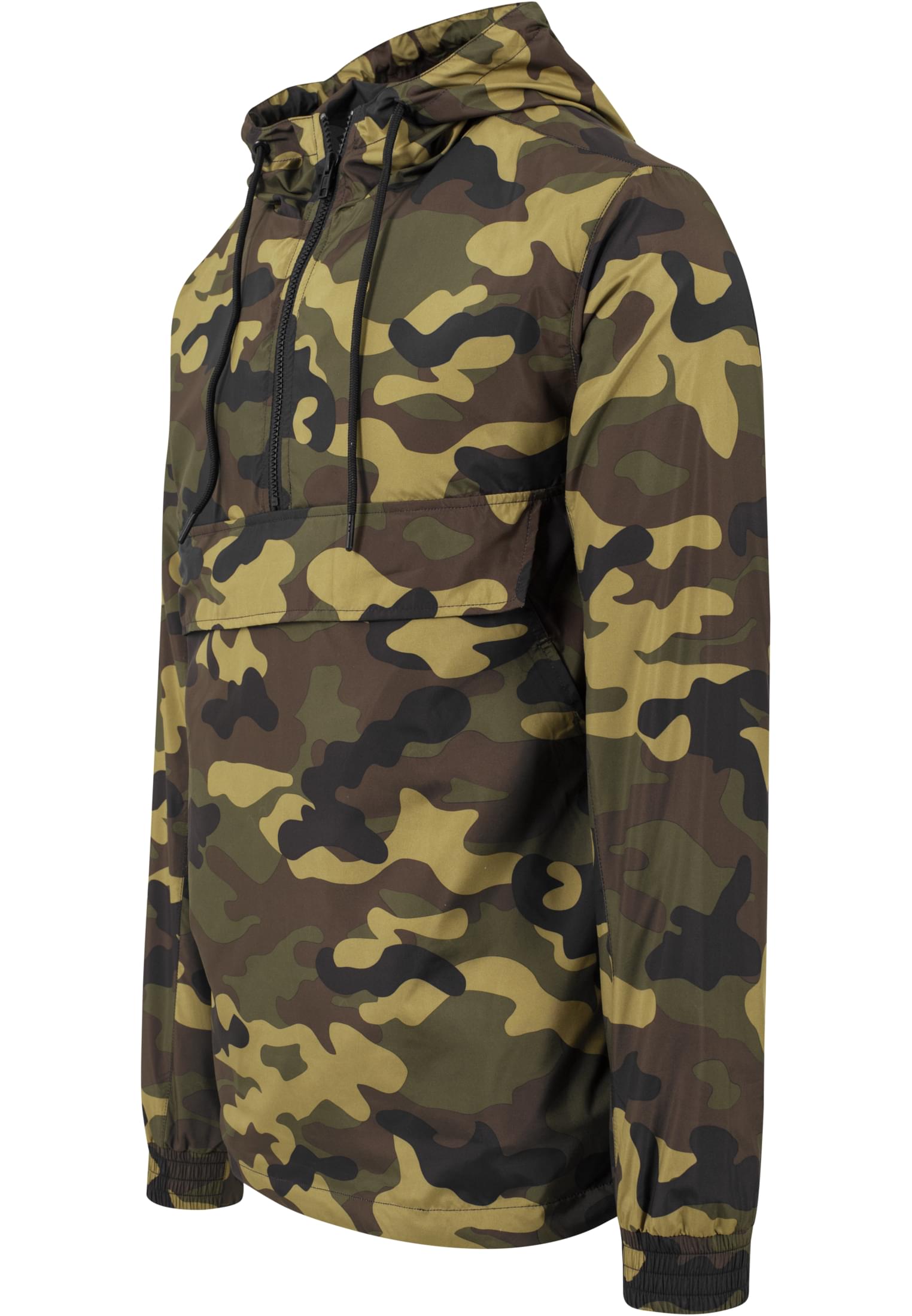 Camo Pull Over Windbreaker | woodcamo