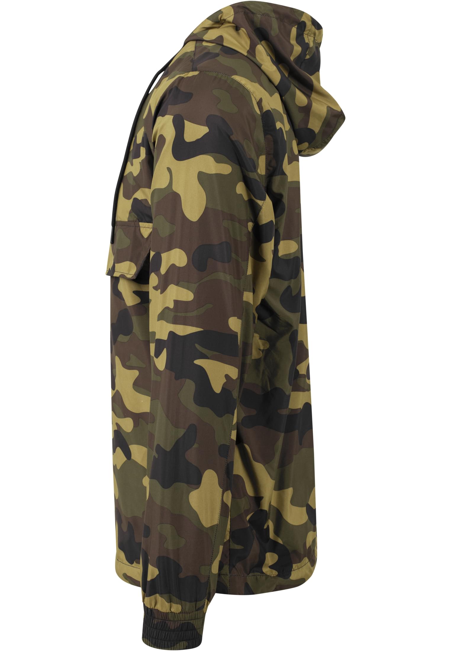 Camo Pull Over Windbreaker | woodcamo