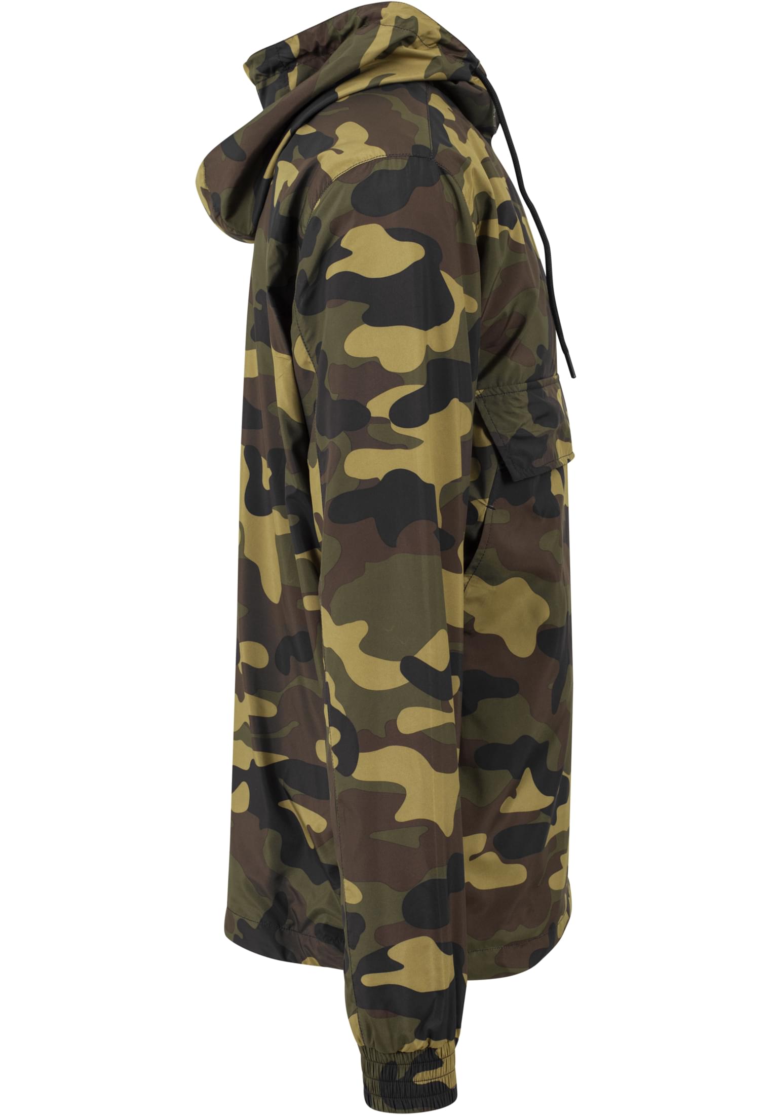 Camo Pull Over Windbreaker | woodcamo