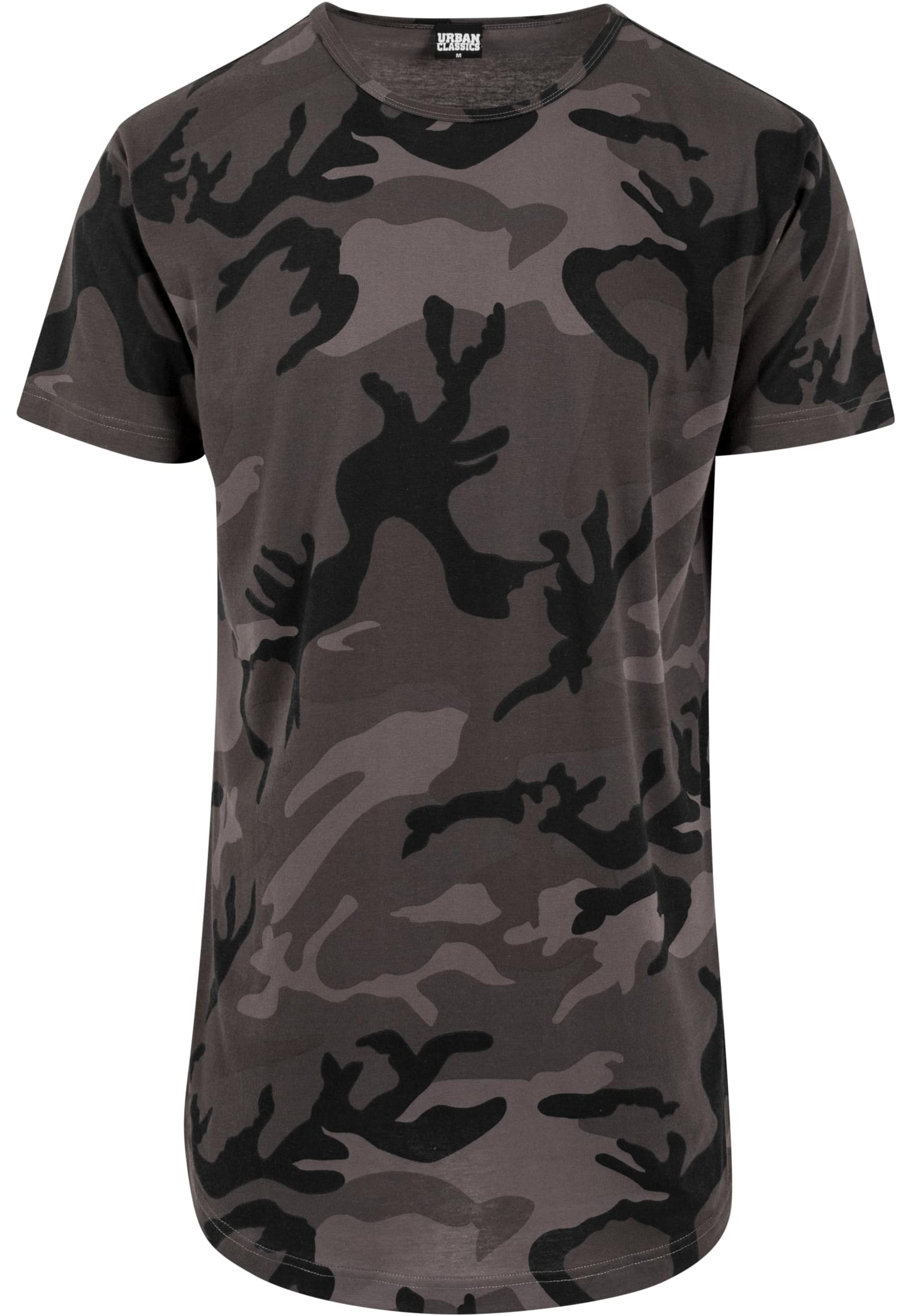 Camo Shaped Long Tee | dark camo