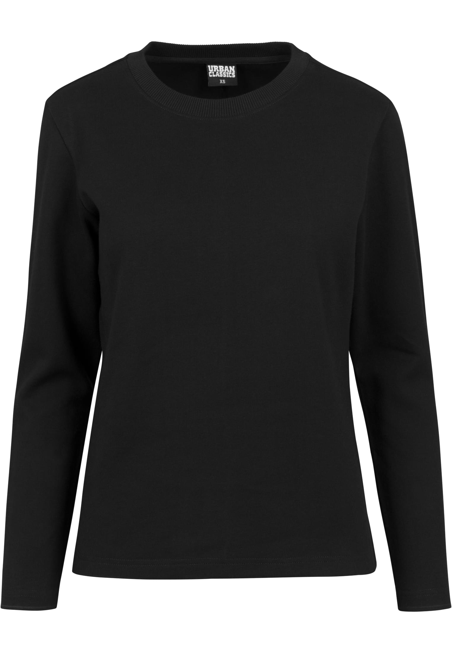 Ladies Athletic Interlock Crewneck | black