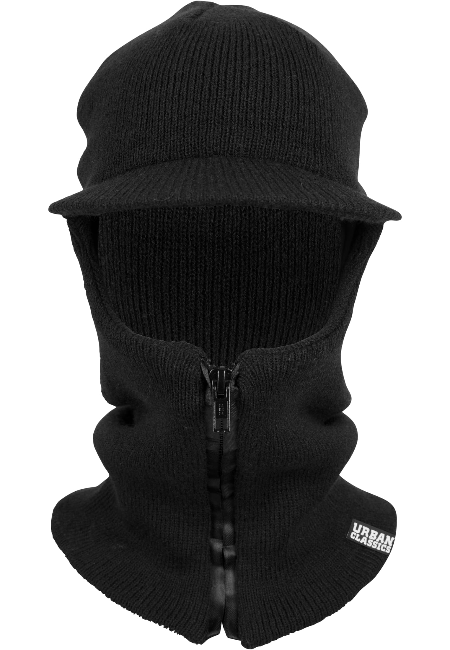 Zipped Balaclava Visor | black