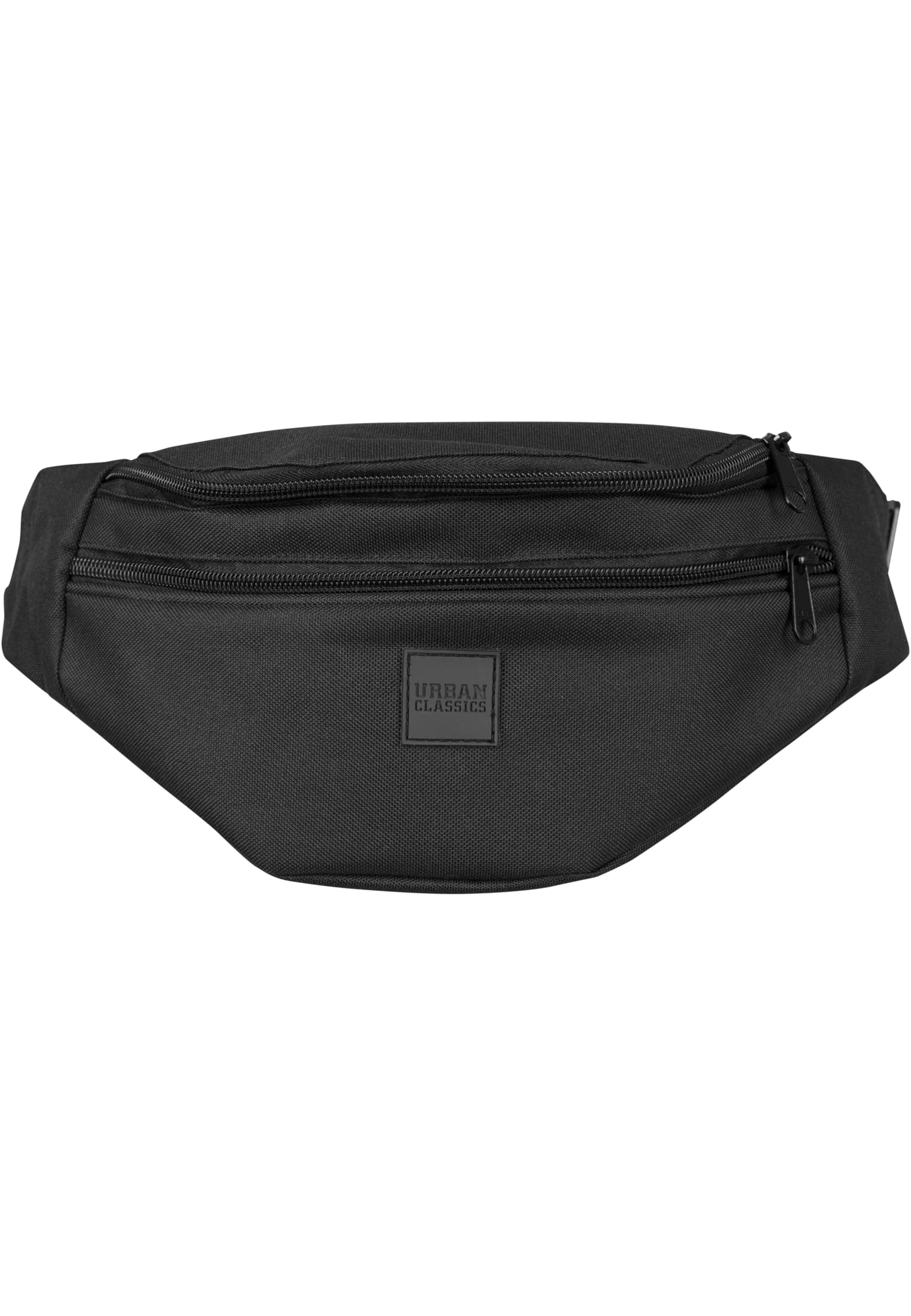 Double-Zip Shoulder Bag | blk/blk