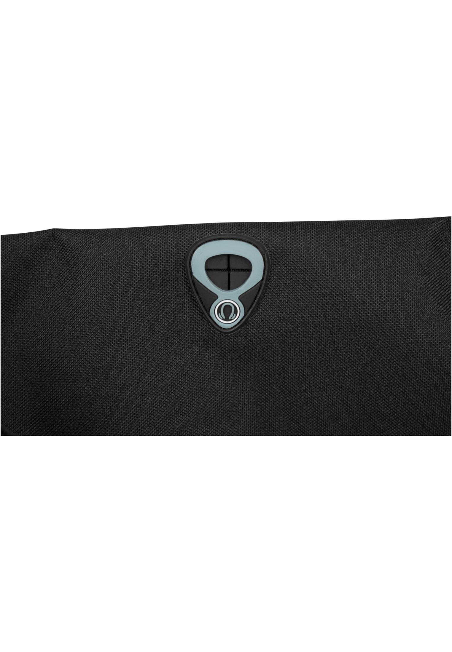 Double-Zip Shoulder Bag | blk/blk