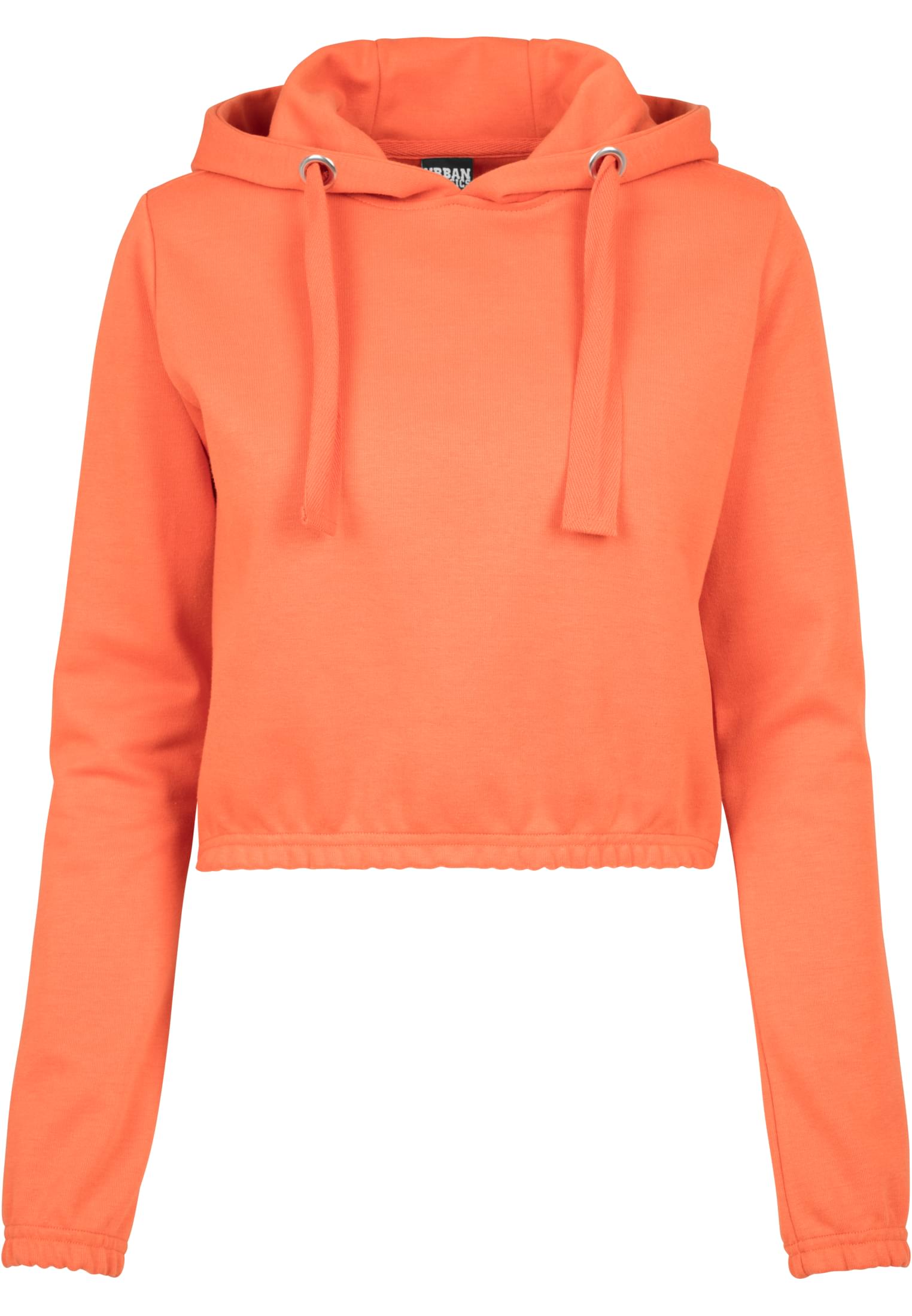 Ladies Interlock Short Hoody | rust orange