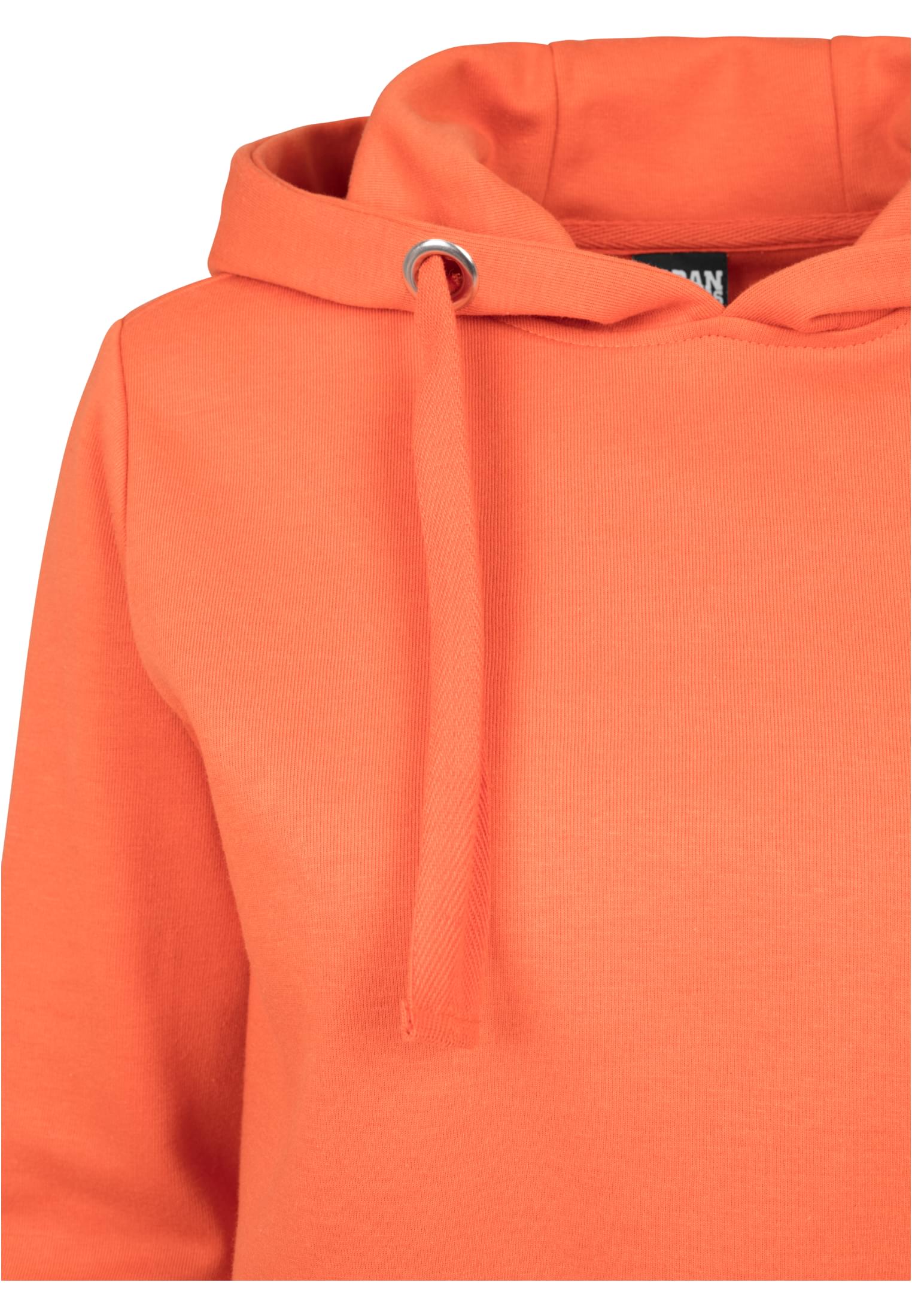 Ladies Interlock Short Hoody | rust orange