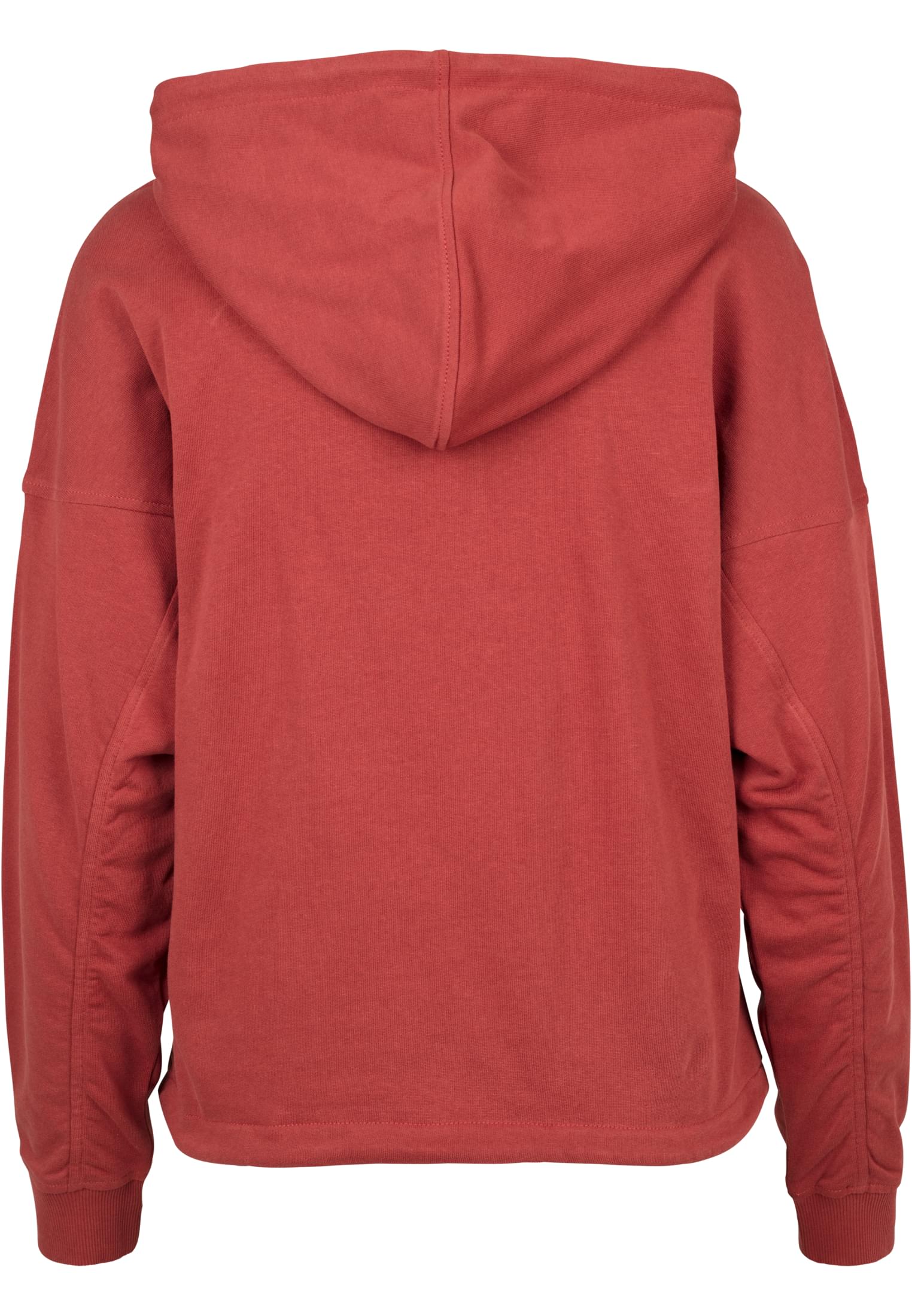 Ladies Oversized Gathering Hoody | rusty