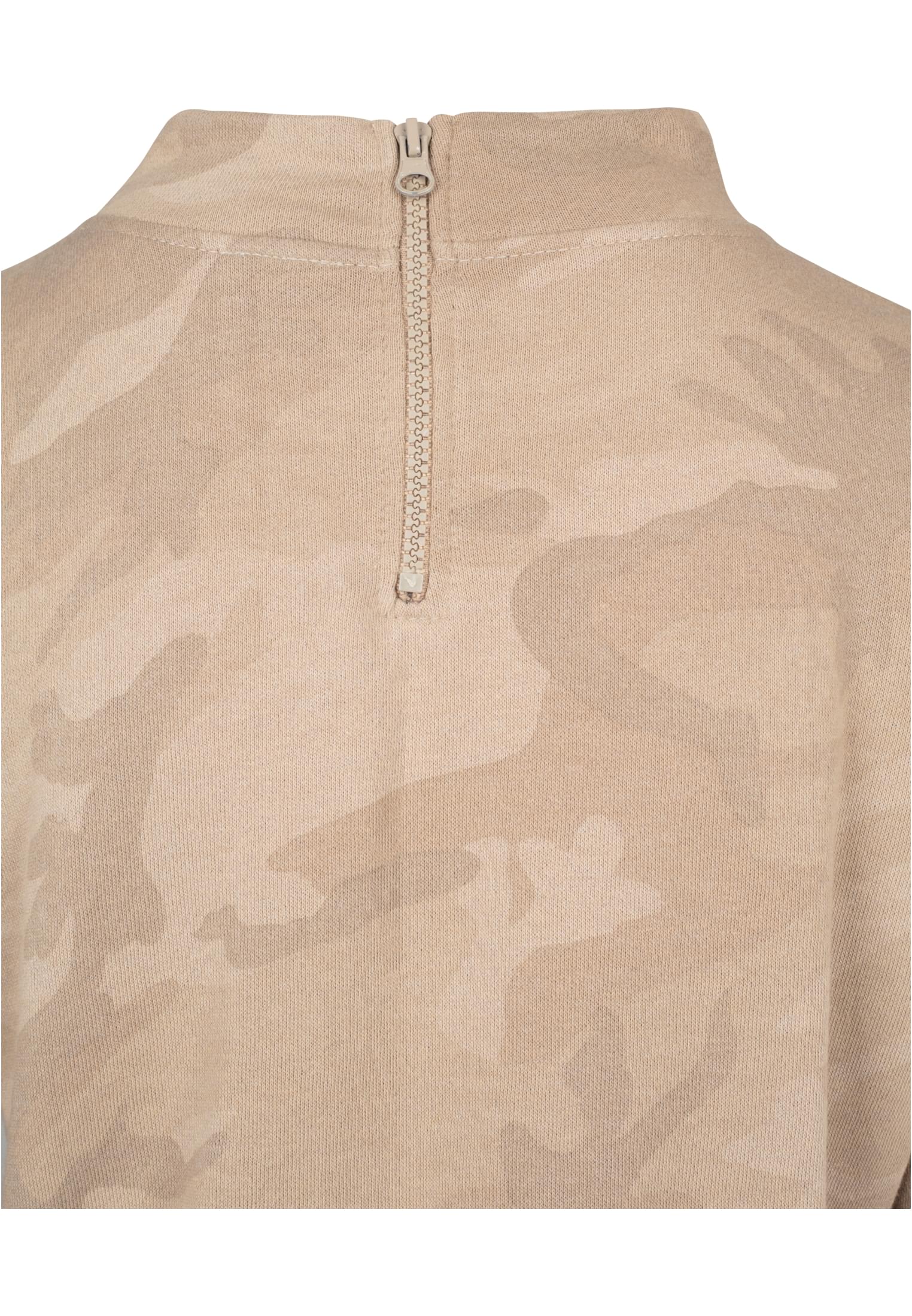 Ladies Camo Turtleneck Crew | sand camo