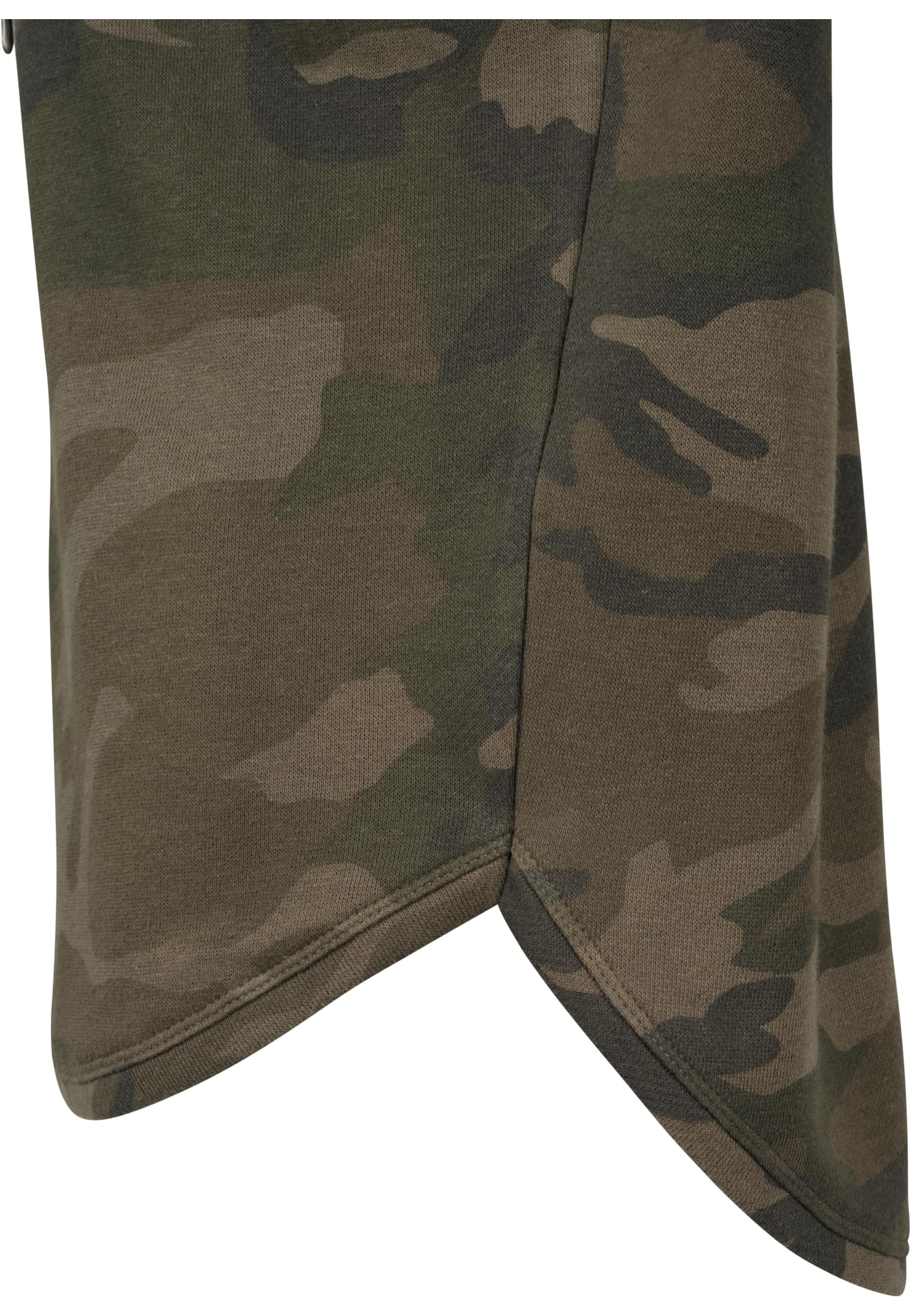 Ladies Oversized Camo Hoody | olive camo