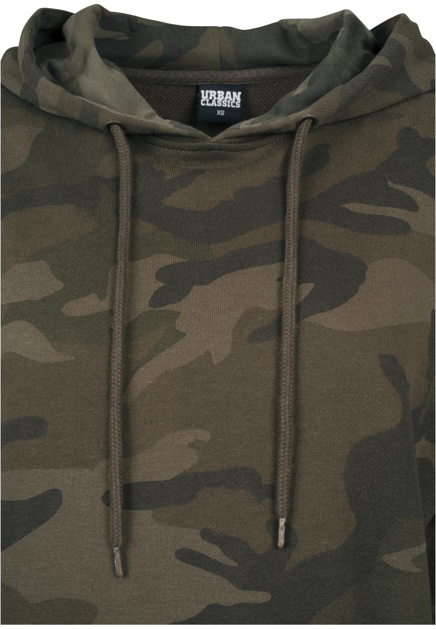 Ladies Oversized Camo Hoody | olive camo