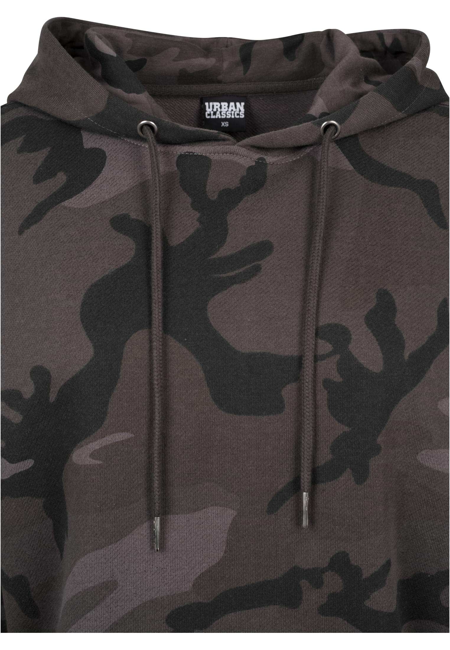 Ladies Oversized Camo Hoody | dark camo