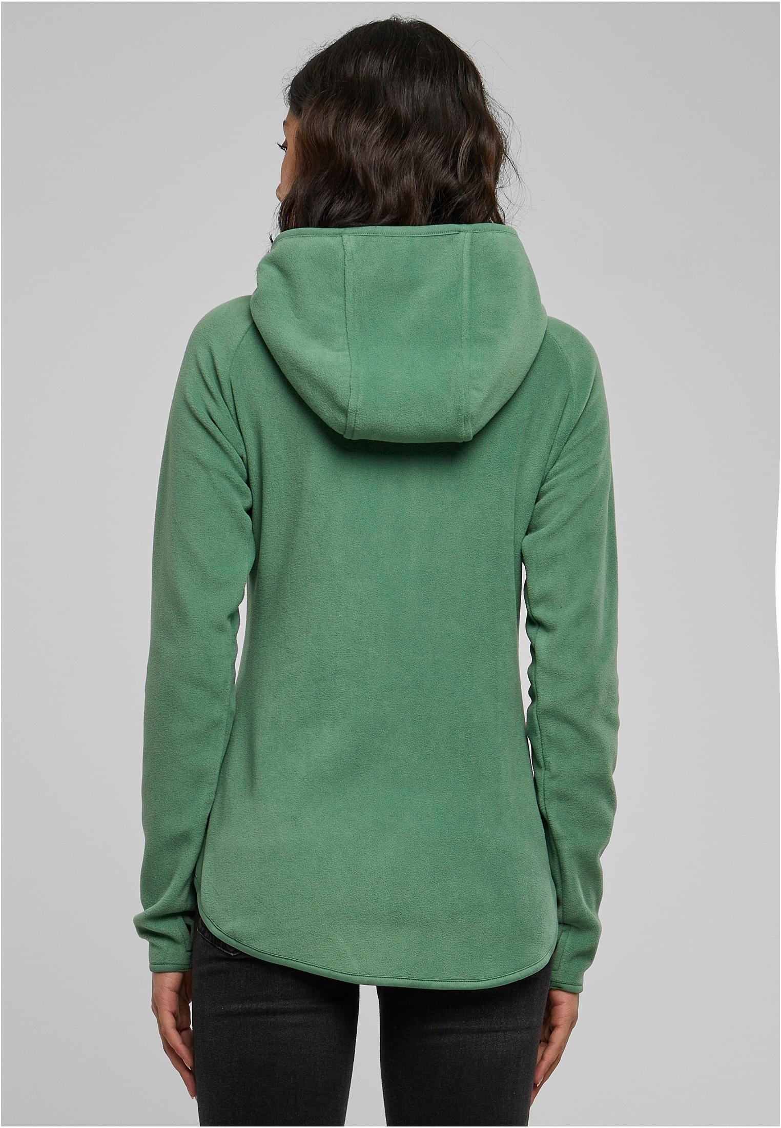 Ladies Polar Fleece Zip Hoody | salvia