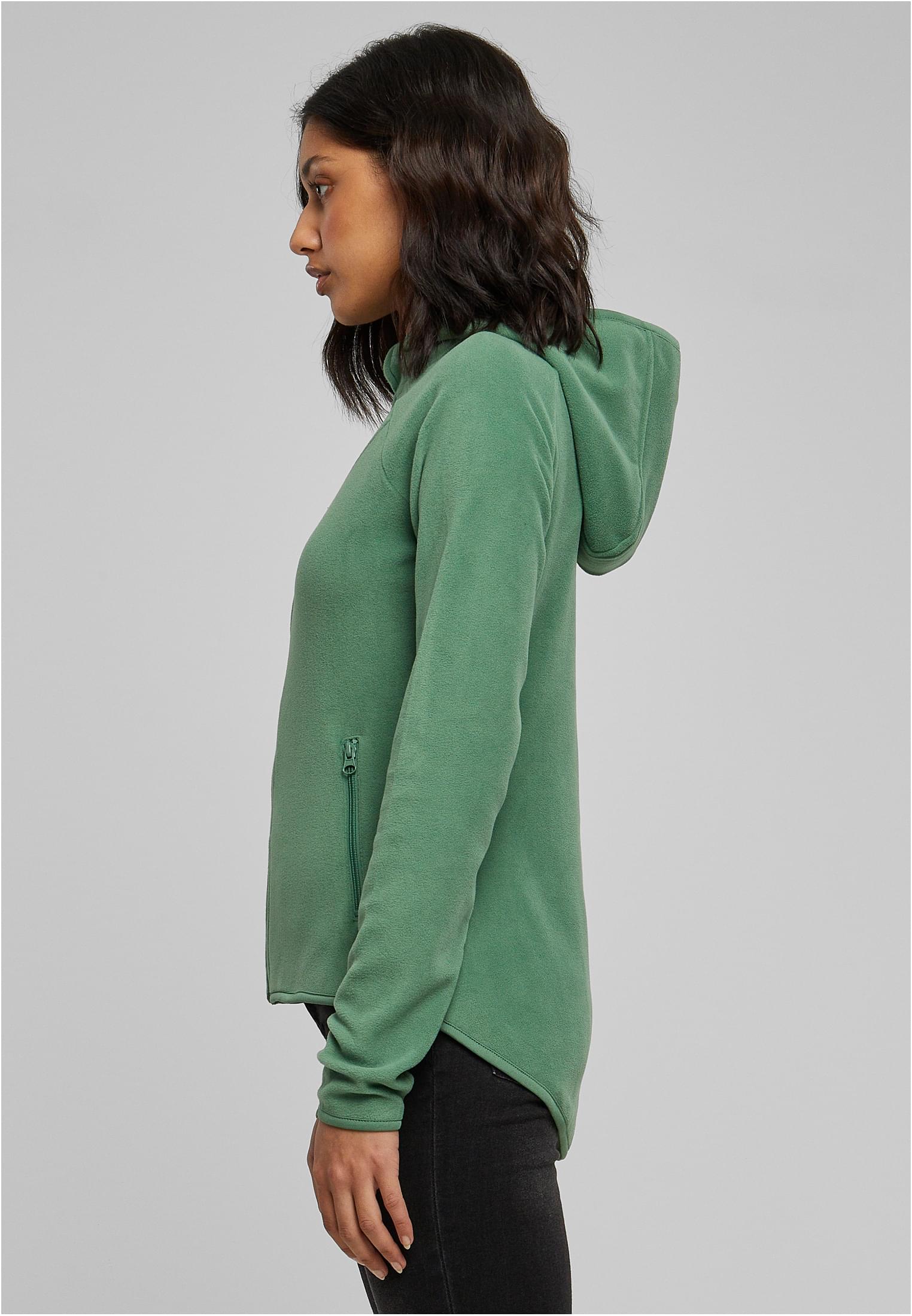 Ladies Polar Fleece Zip Hoody | salvia