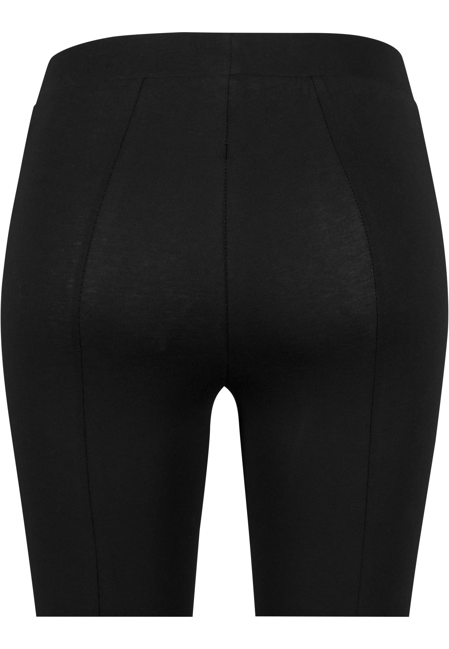 Ladies Laced Up Back Leggings | black