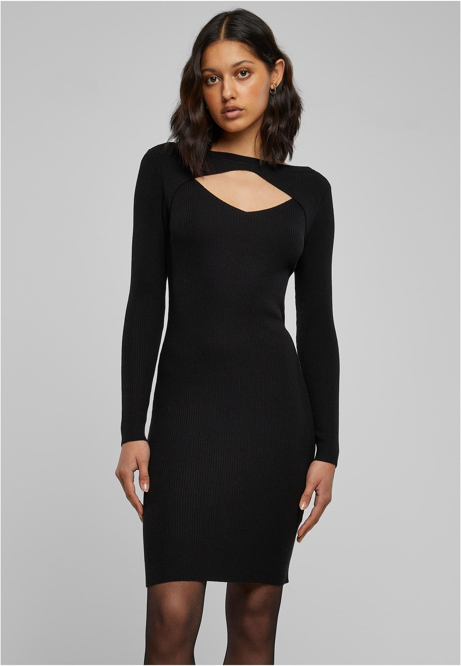 Ladies Cut Out Dress | black