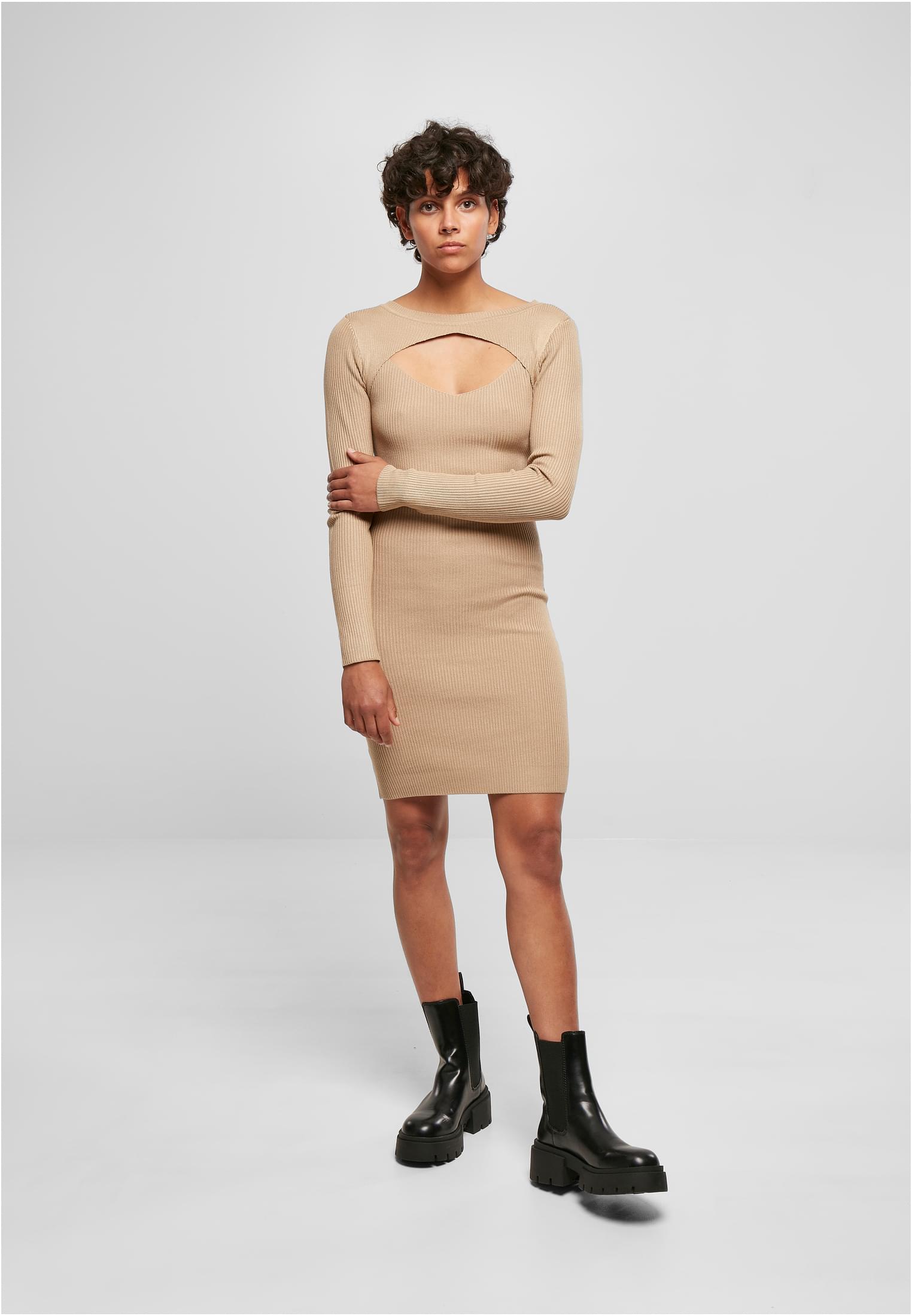 Ladies Cut Out Dress | unionbeige