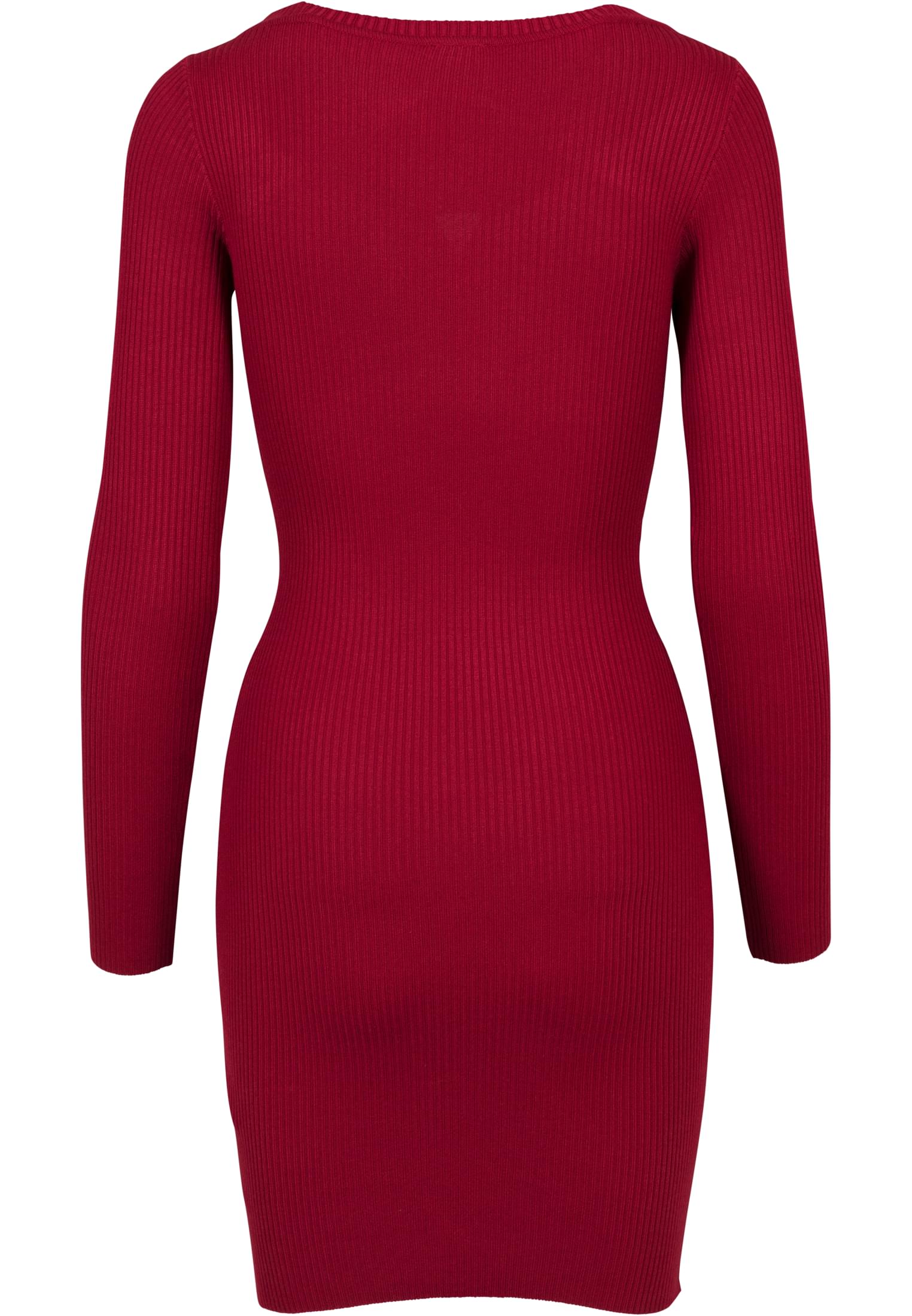 Ladies Cut Out Dress | burgundy