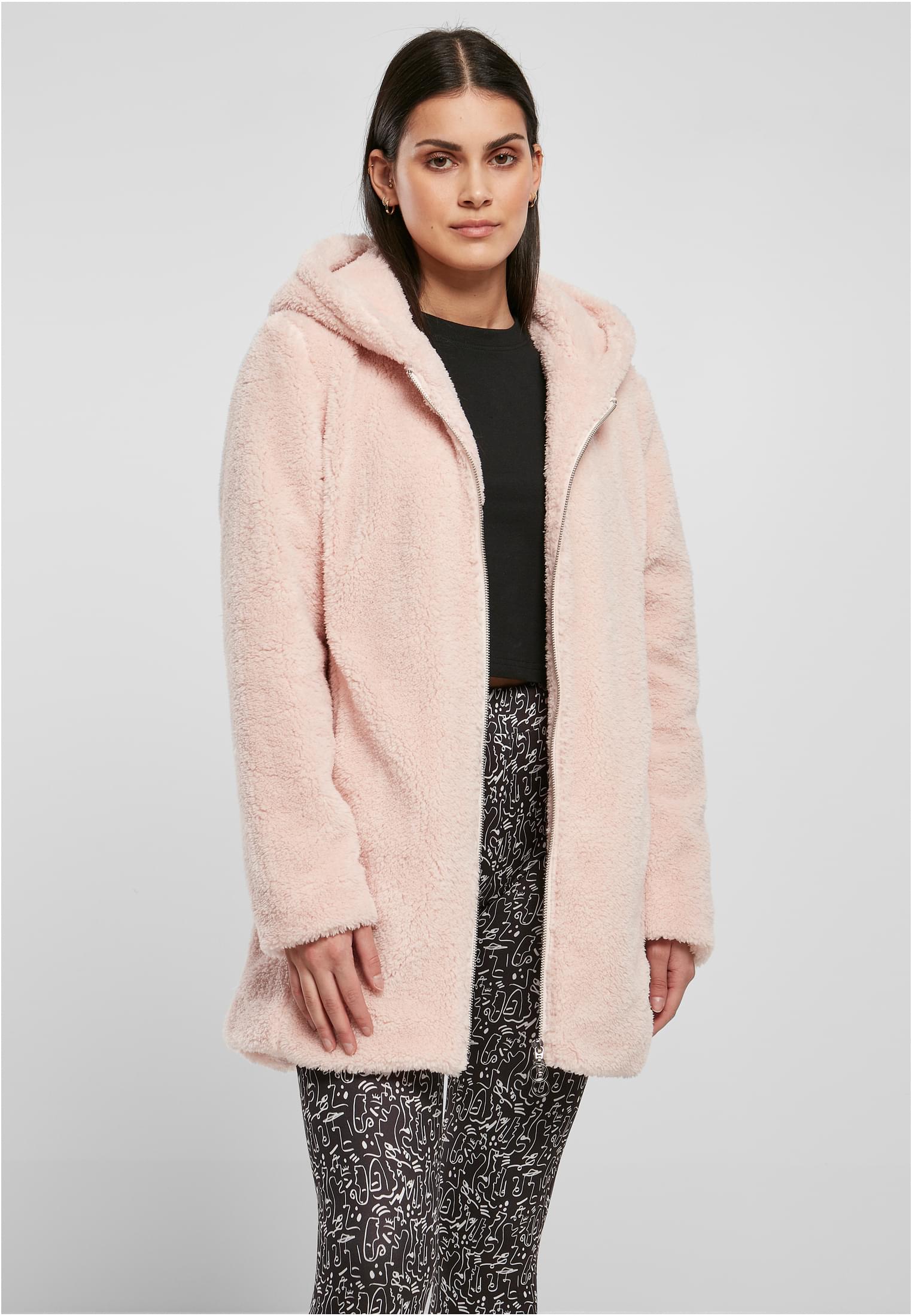 Ladies Sherpa Jacket | pink