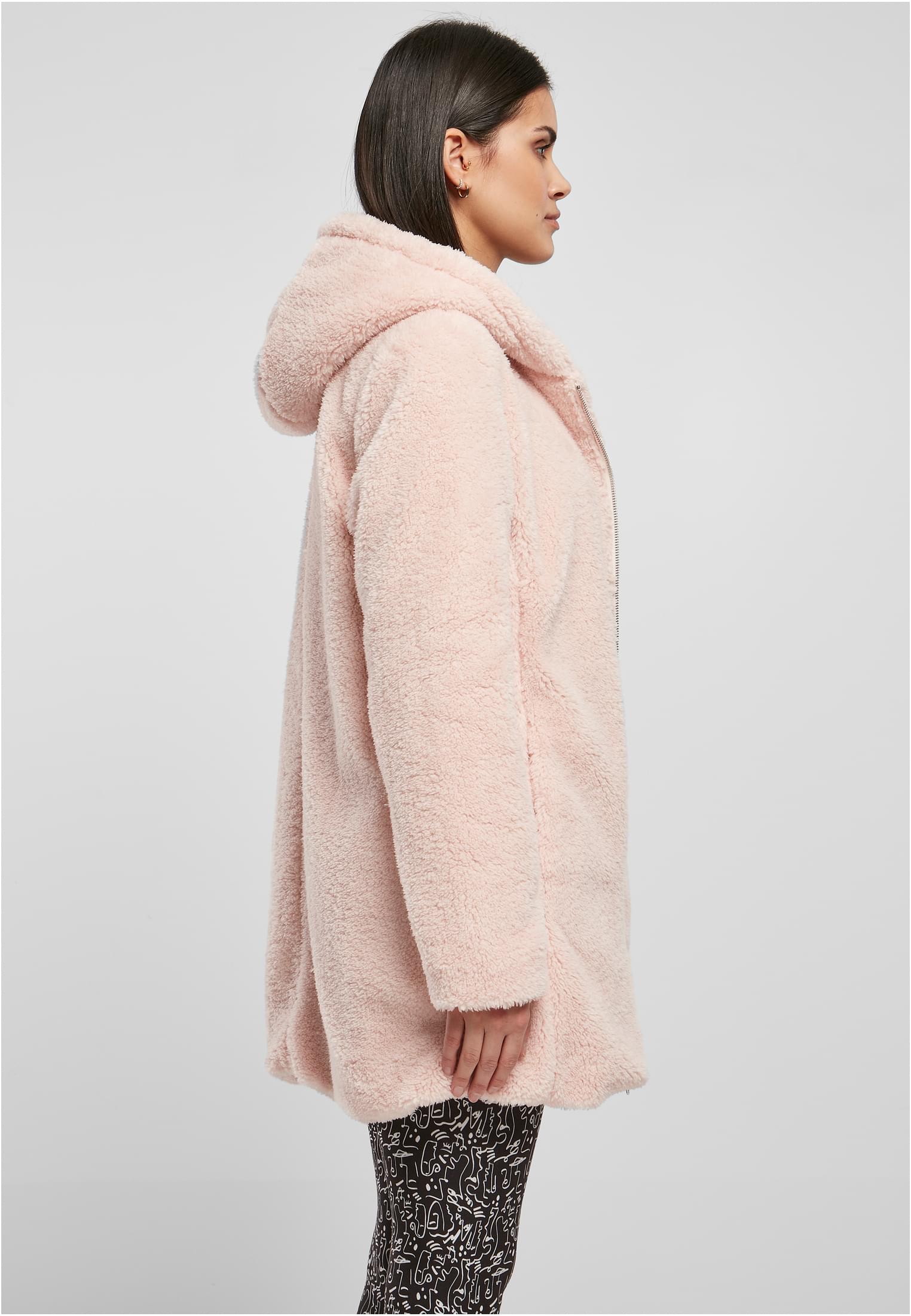 Ladies Sherpa Jacket | pink