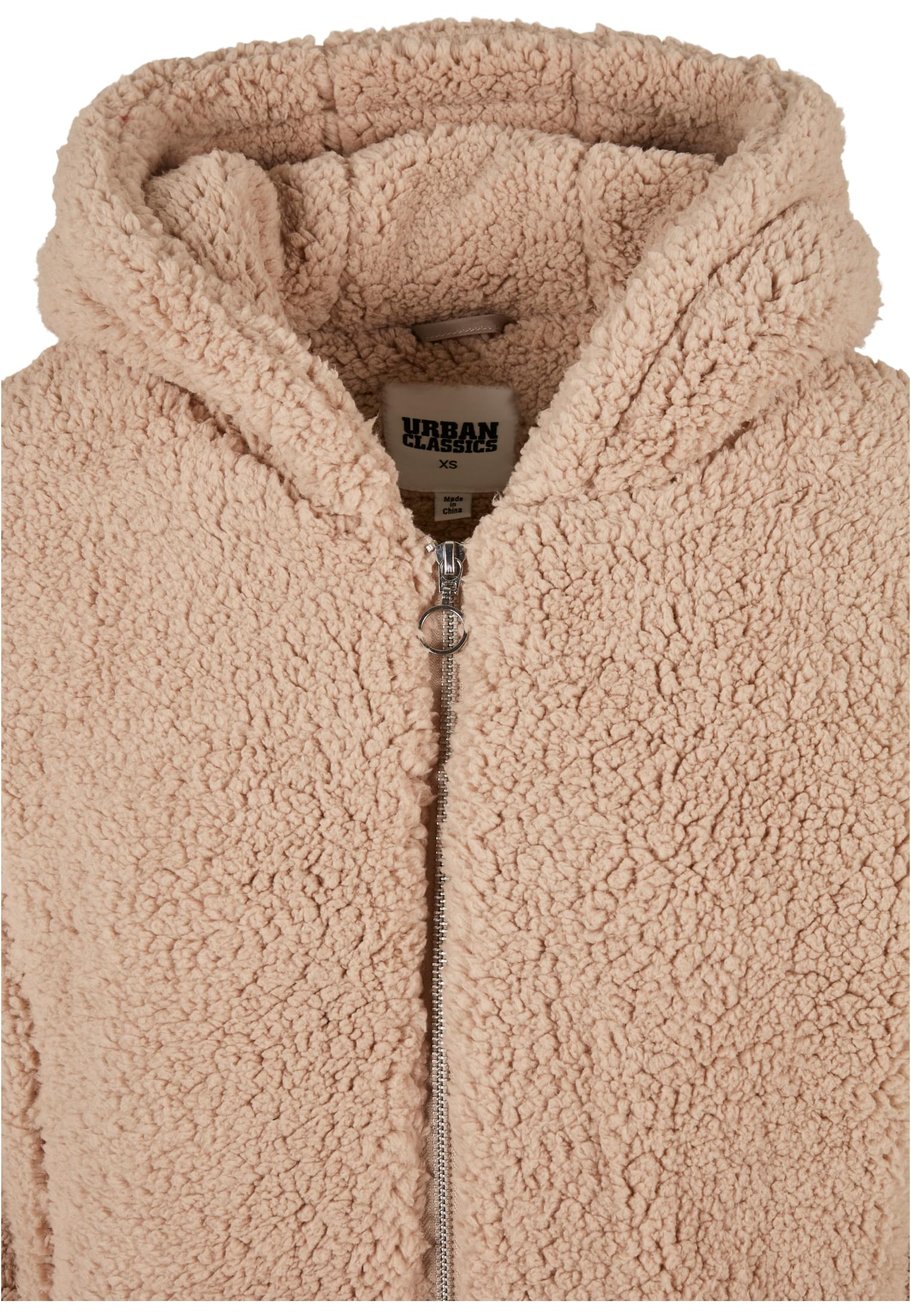 Ladies Sherpa Jacket | softtaupe