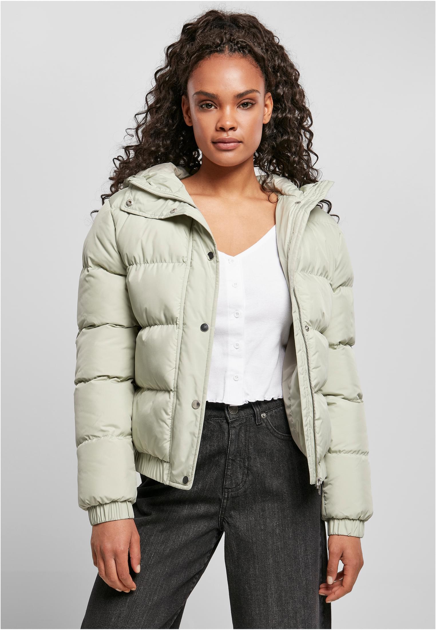 Ladies Hooded Puffer Jacket | softsalvia