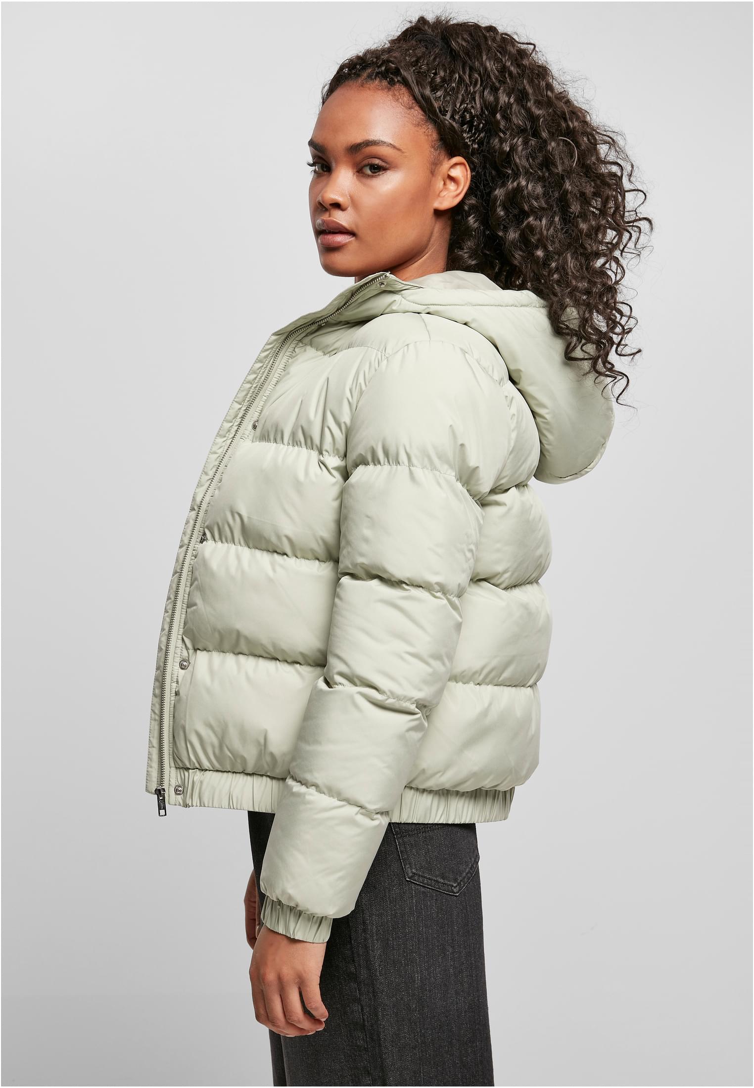 Ladies Hooded Puffer Jacket | softsalvia