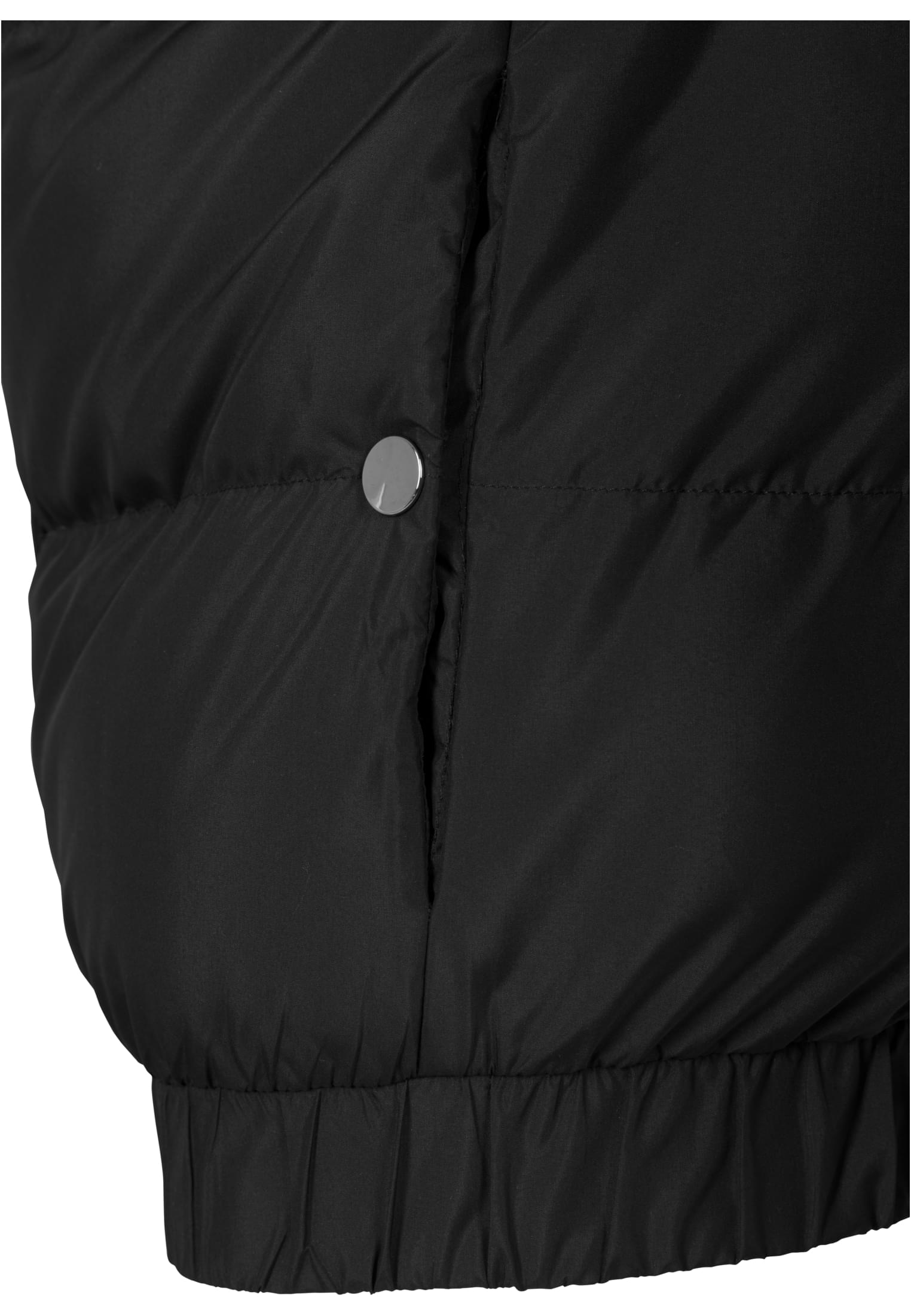 Ladies Hooded Puffer Jacket | black