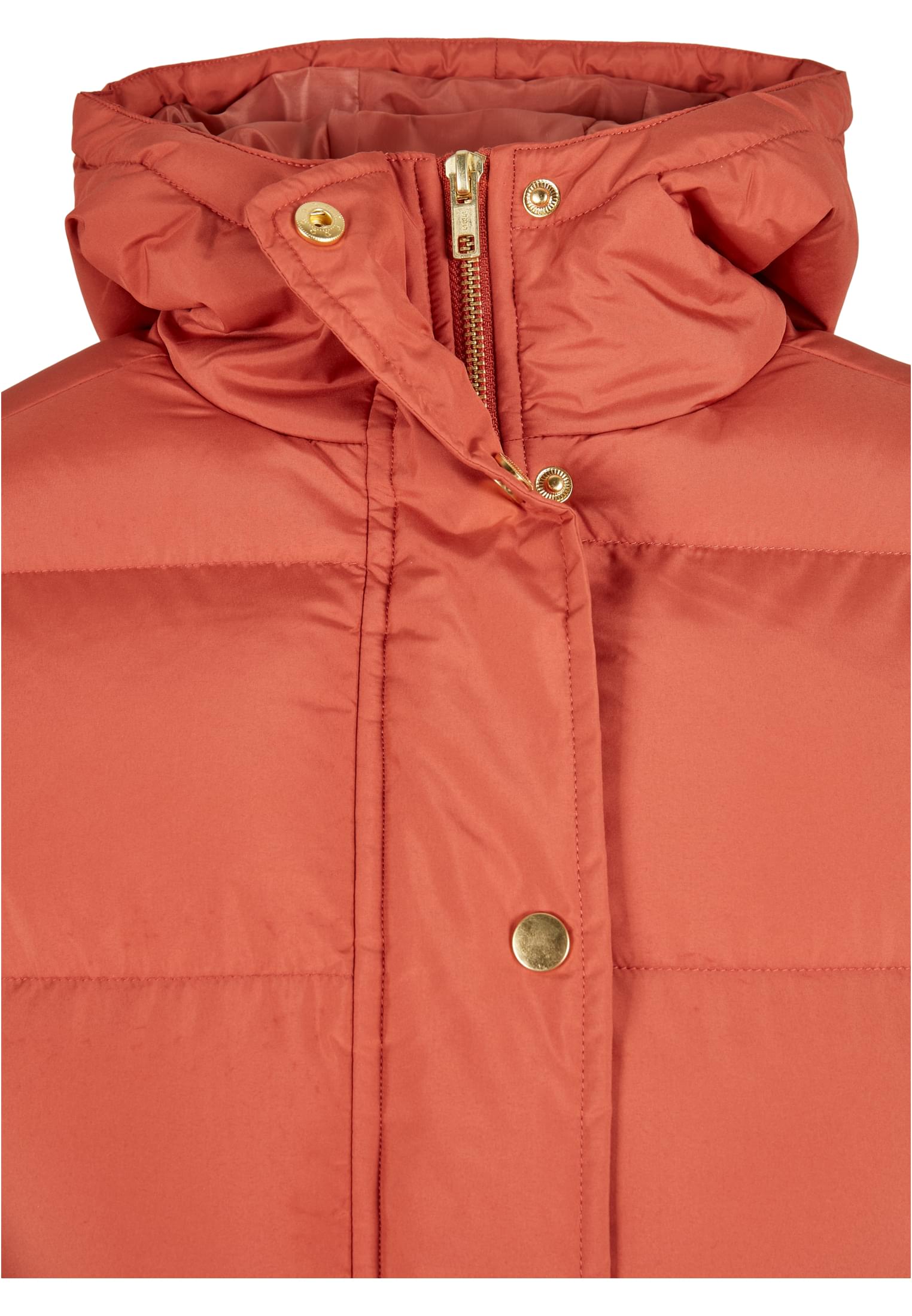 Ladies Hooded Puffer Jacket | redearth