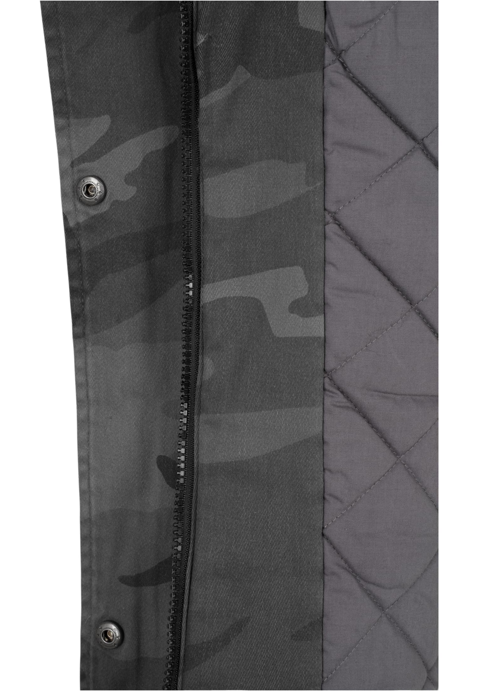 Ladies Overdyed Camo Parka | dark camo