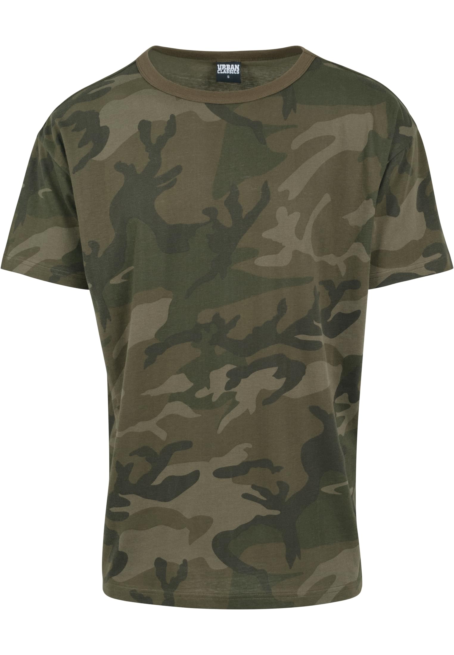 Camo Oversized Tee | olive camo