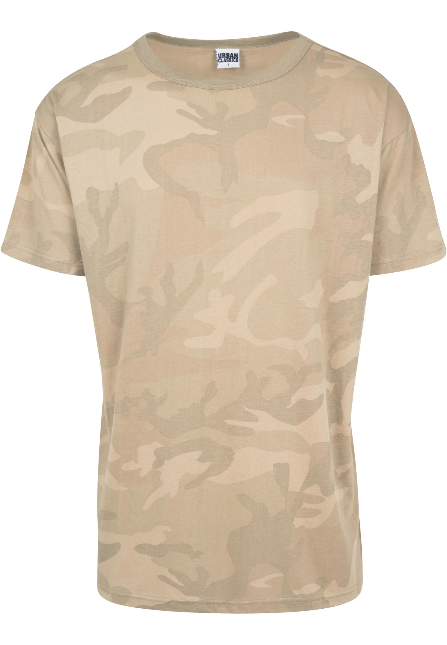 Camo Oversized Tee | sand camo