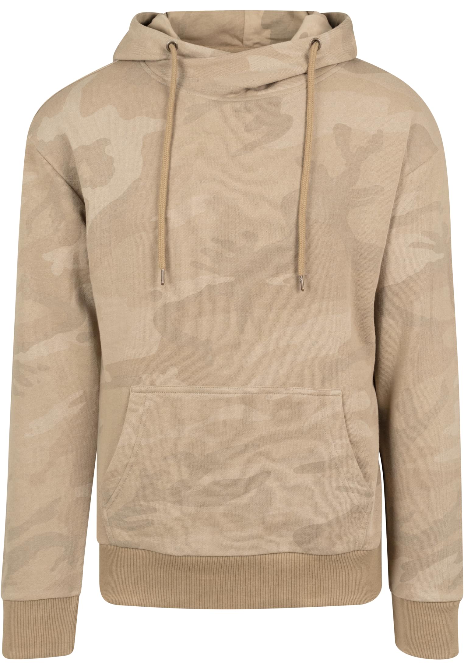 High Neck Camo Hoody | sand camo