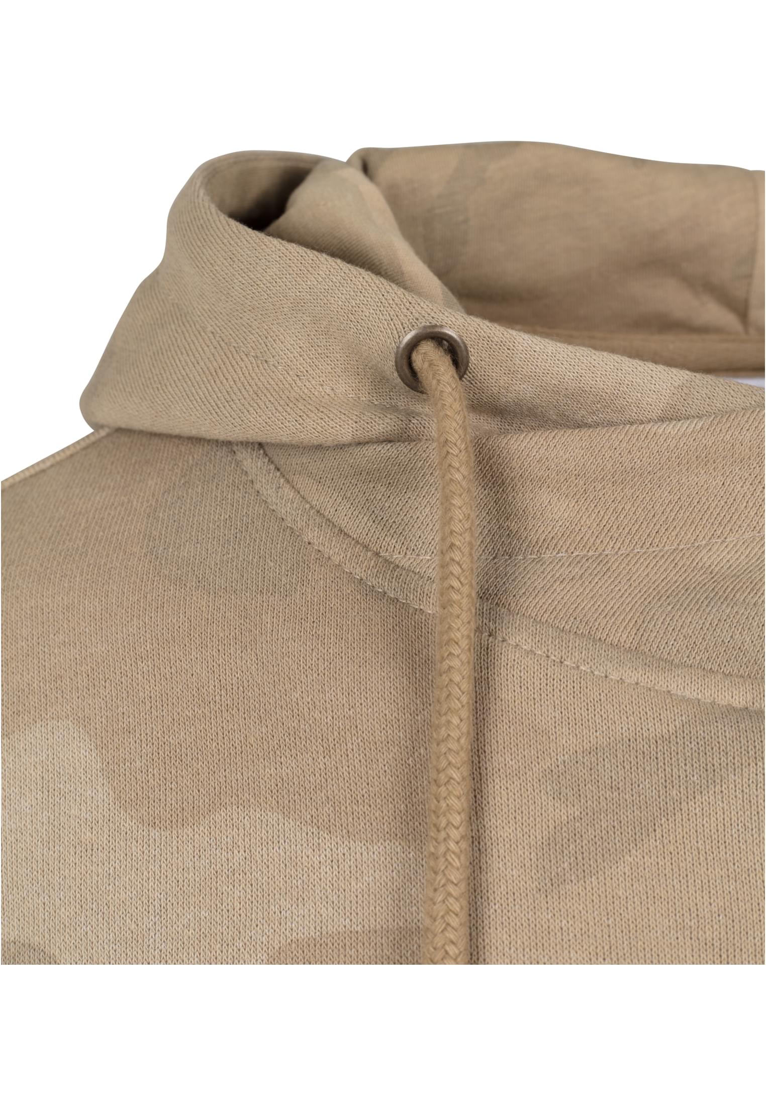 High Neck Camo Hoody | sand camo