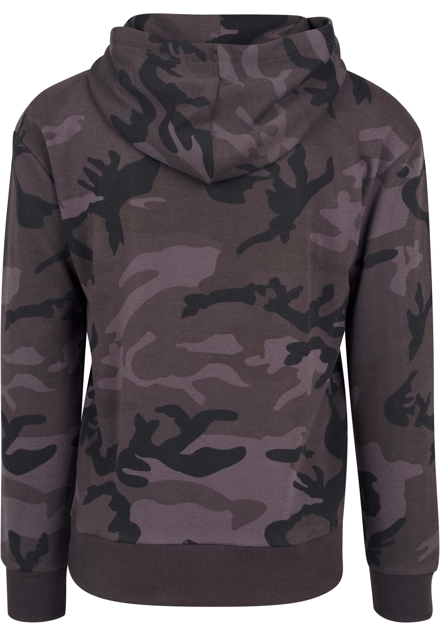 High Neck Camo Hoody | dark camo