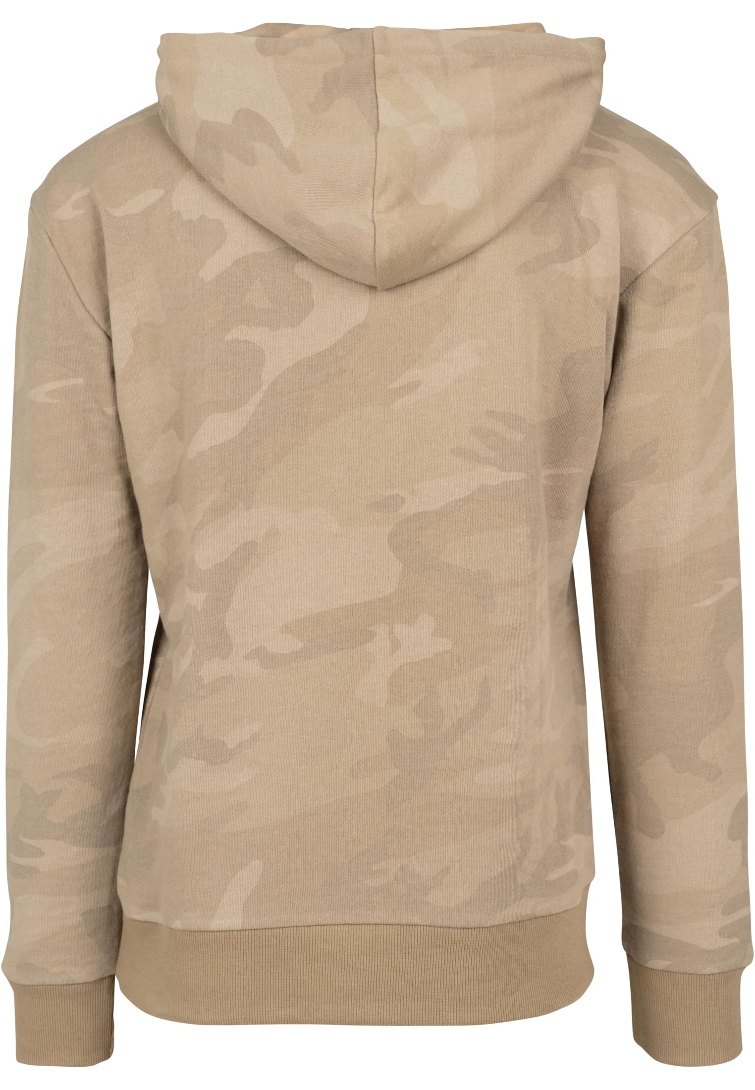 High Neck Camo Hoody | sand camo