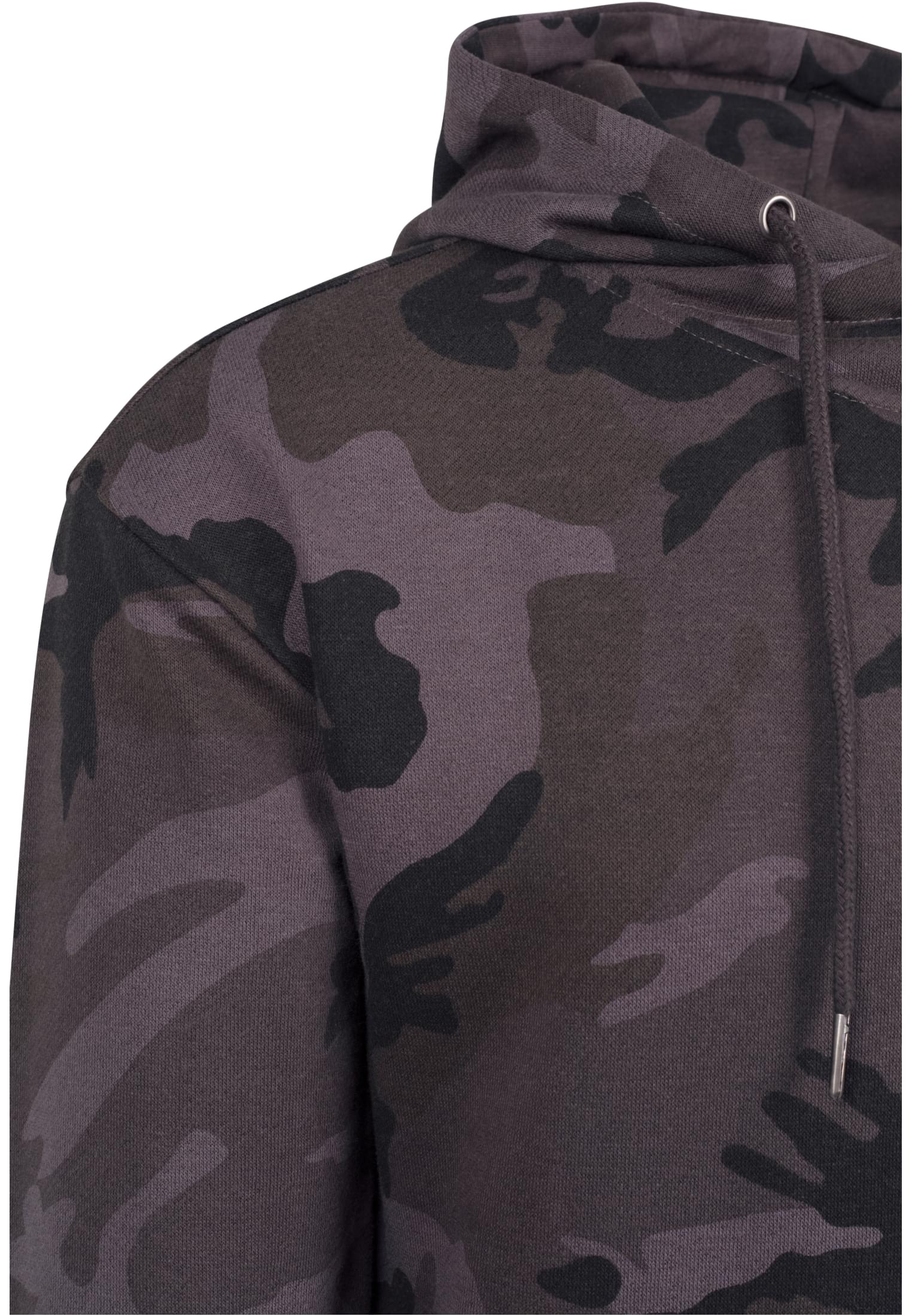 High Neck Camo Hoody | dark camo