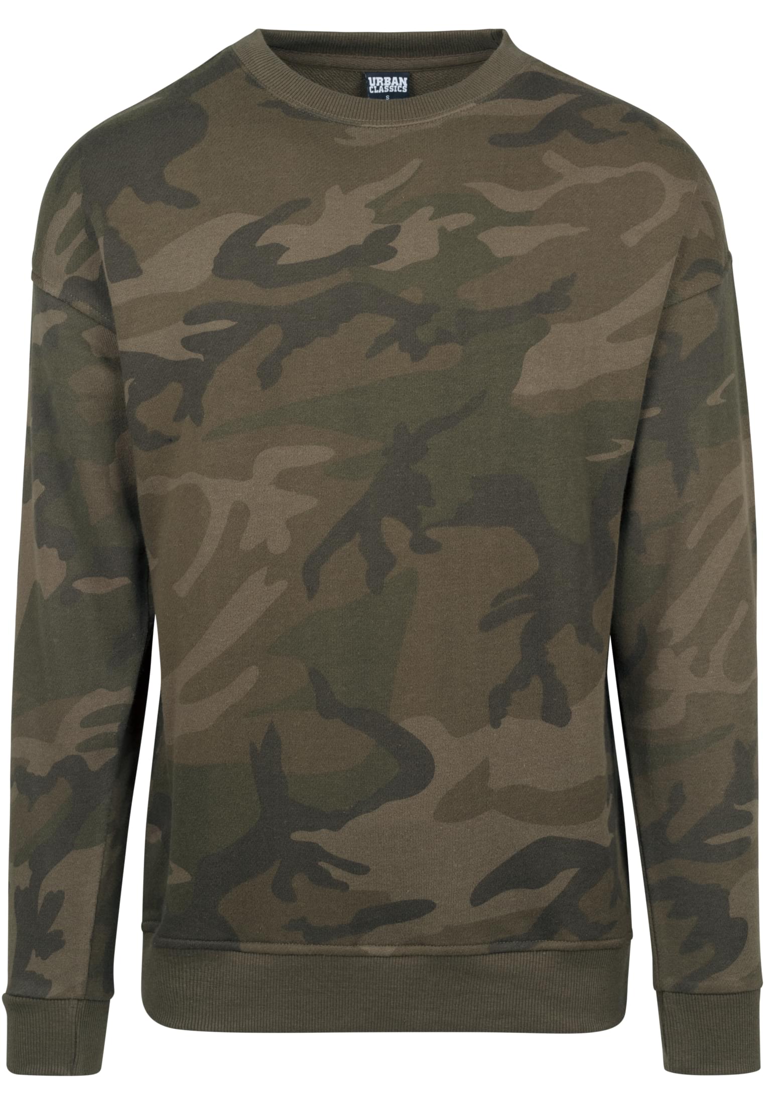 Camo Crewneck | olive camo