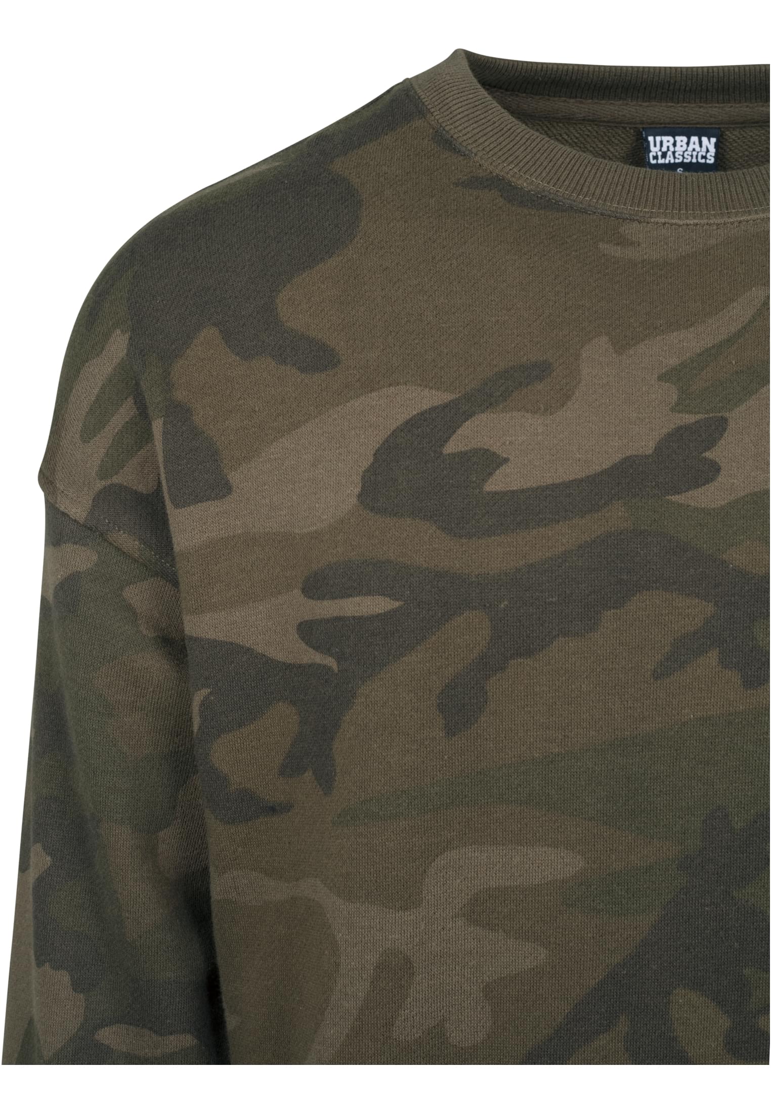 Camo Crewneck | olive camo