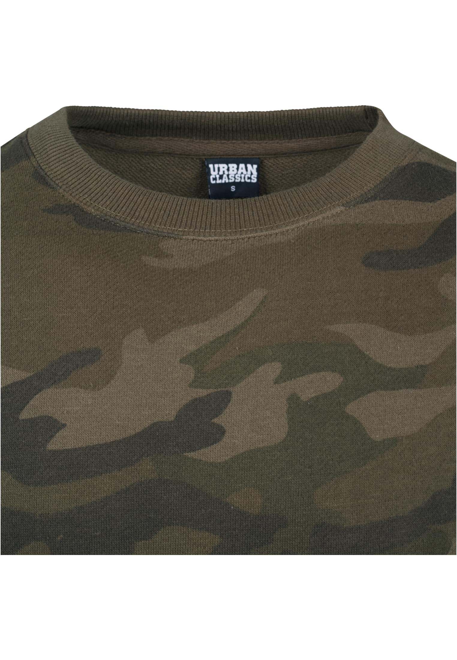 Camo Crewneck | olive camo