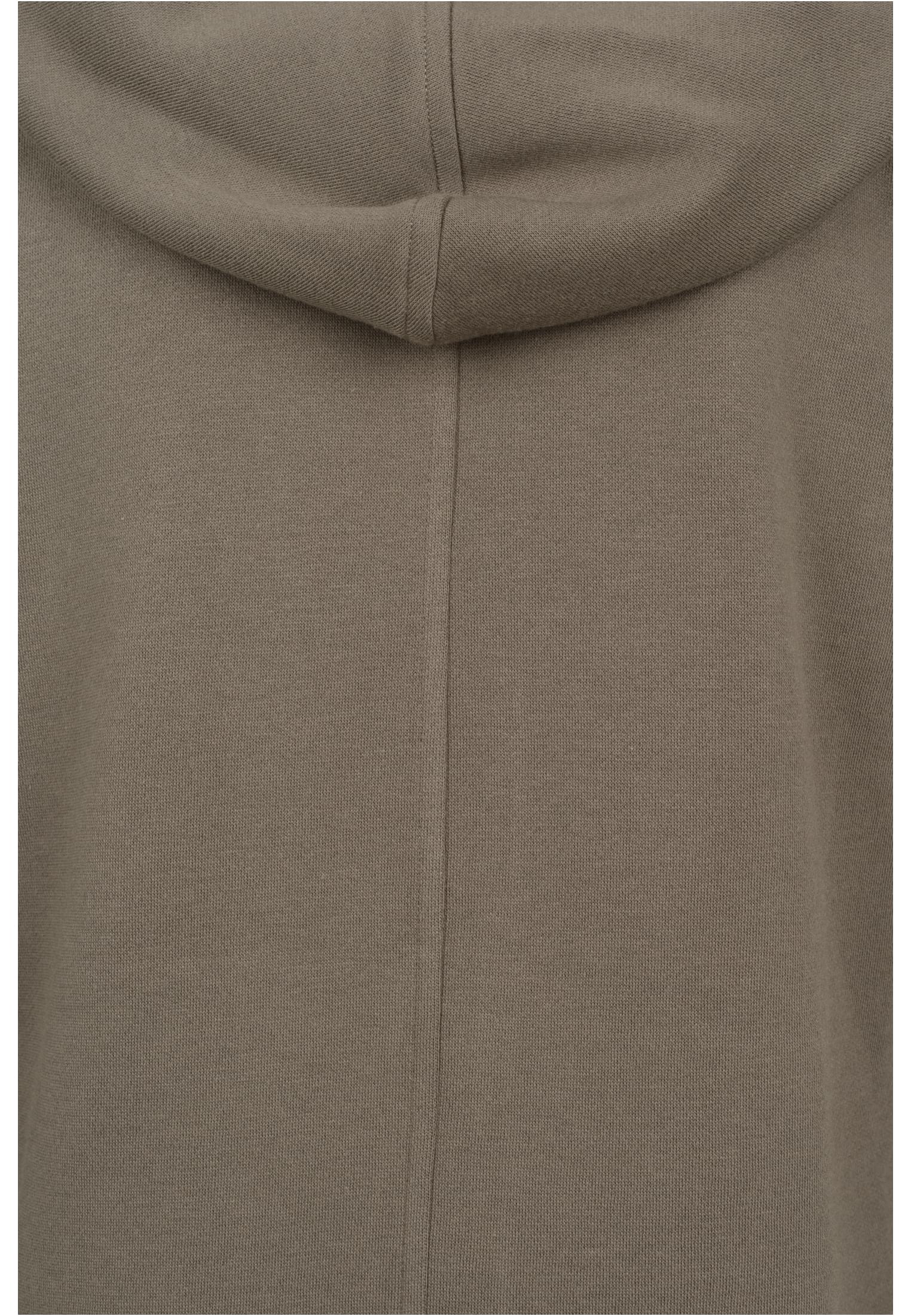 Long Sweat Zip Hoody | army green