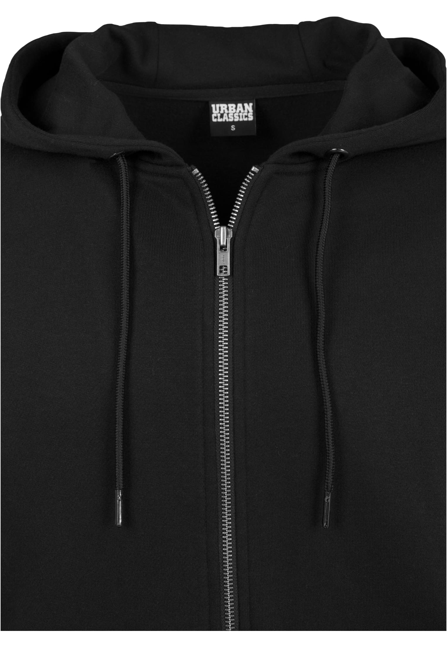 Basic Zip Hoody | black