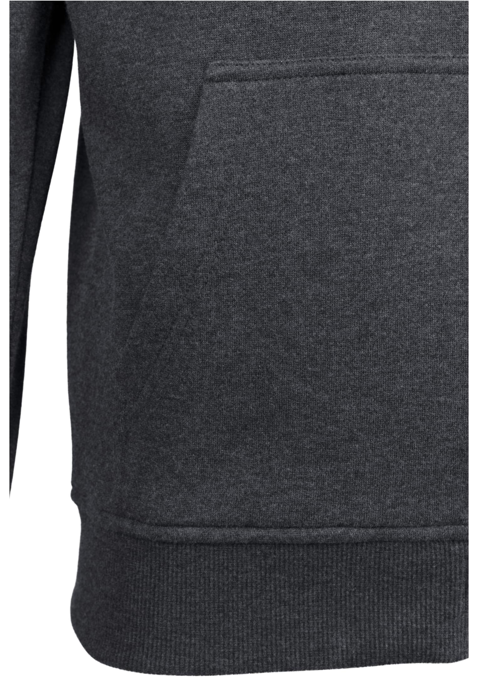 Basic Zip Hoody | charcoal