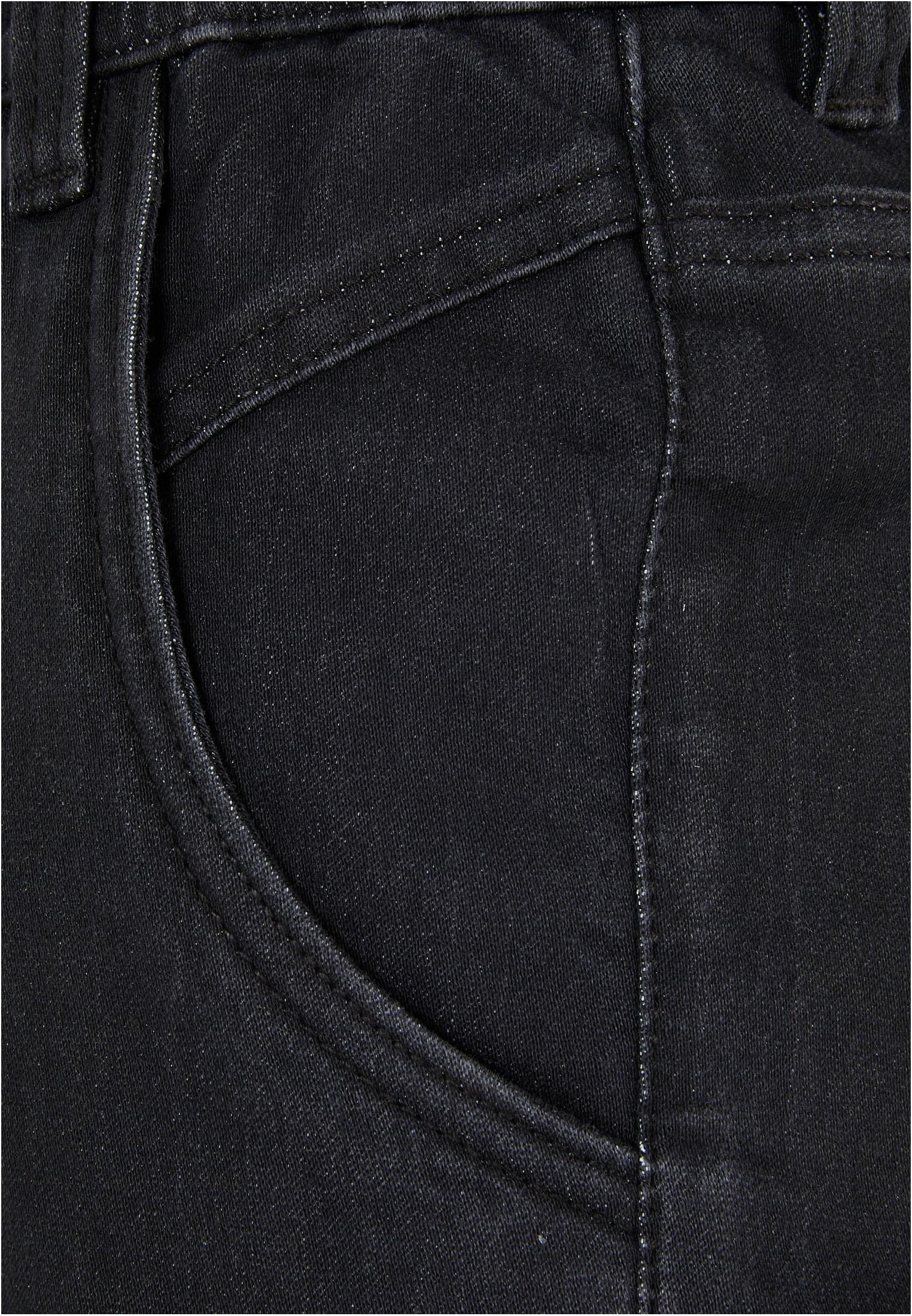 Knitted Denim Jogpants | realblack washed