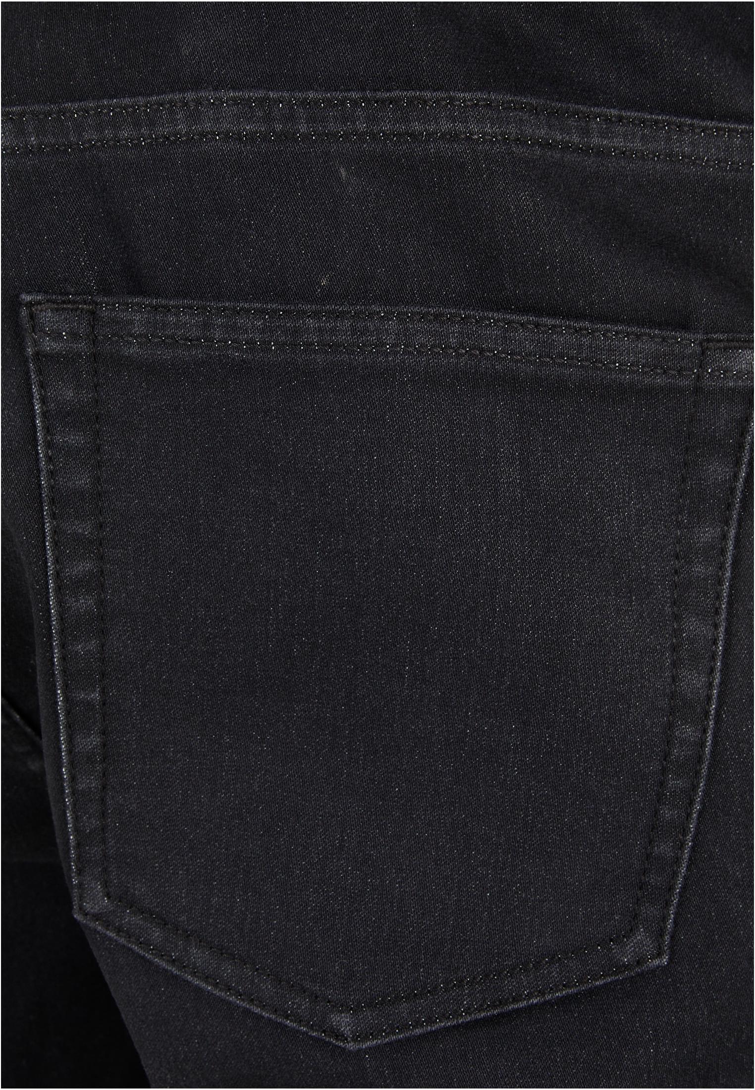 Knitted Denim Jogpants | realblack washed